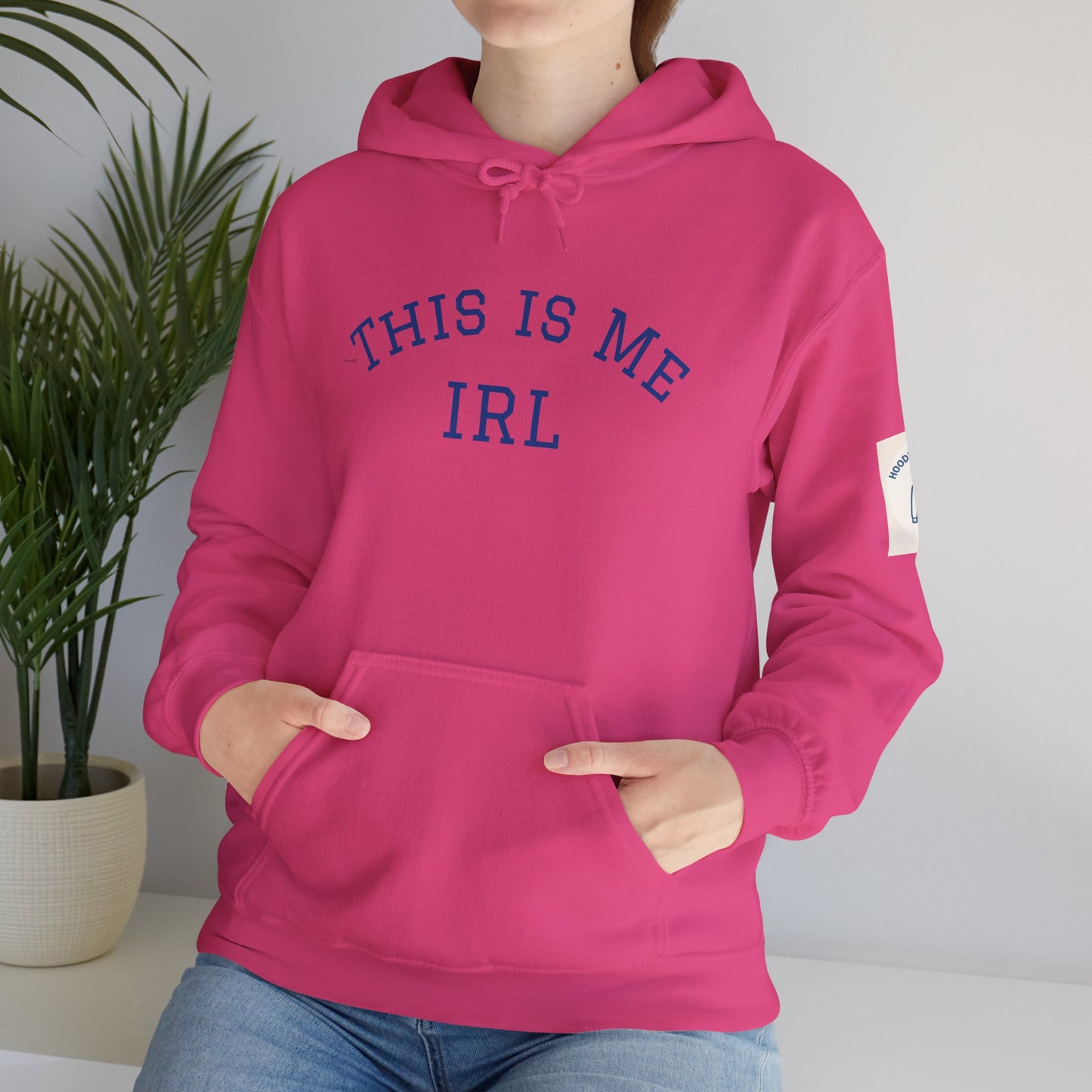 Unisex Heavy Blend Hoodie - This Is Me IRL, Cozy Gift, Casual Wear, Comfortable Sweatshirt, Everyday Style, Perfect for Teens