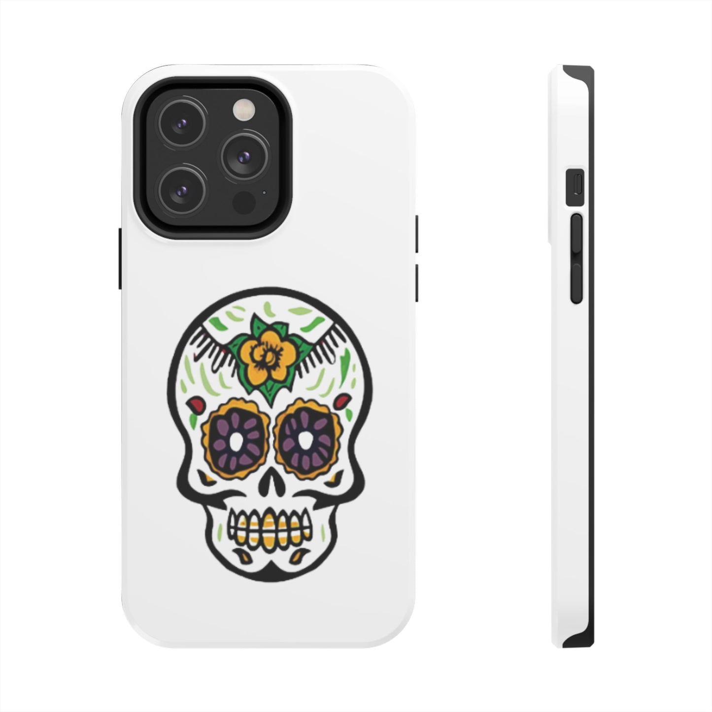 Colorful Skull - Tough iPhone Cases - Choose your Size