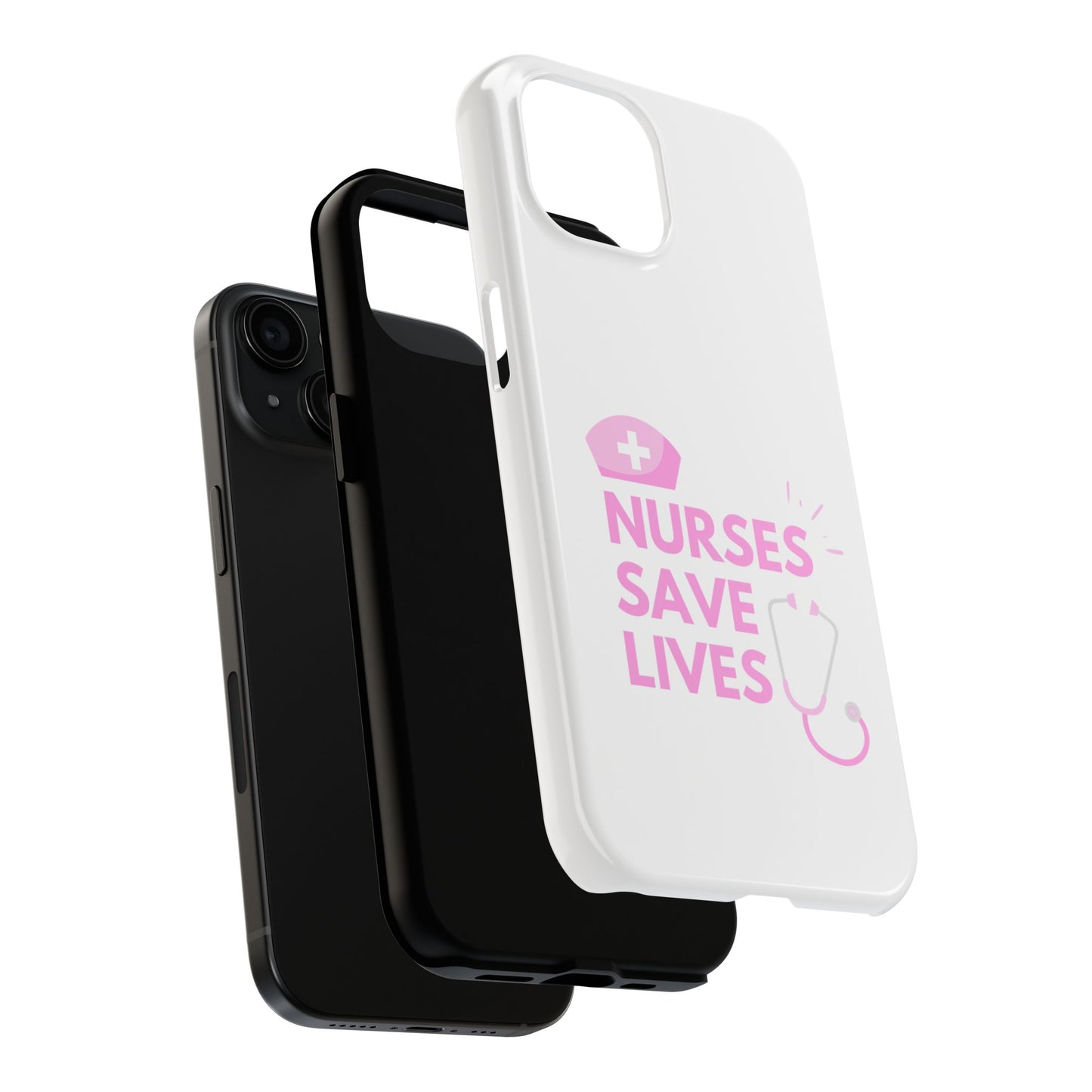Nurses Save Lives - Tough iPhone Cases - Choose your Size