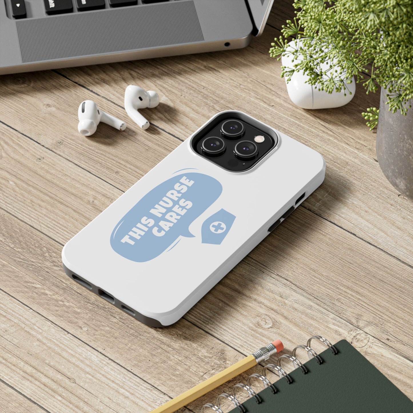 This Nurse Cares - Tough iPhone Cases - Choose your Size
