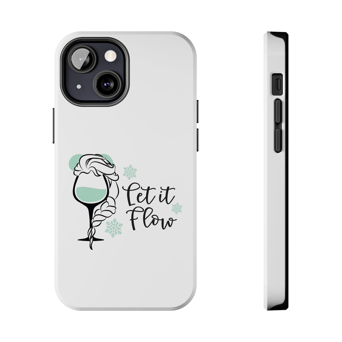 Let it Flow - Tough iPhone Cases - Choose your Size