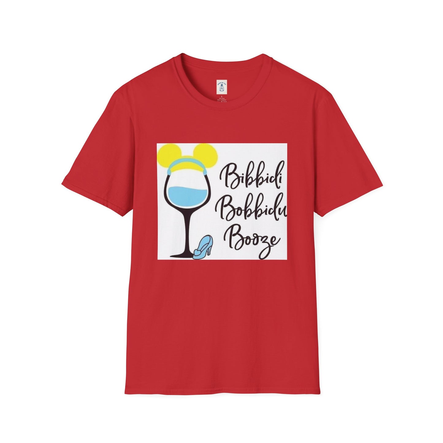 Bibiddi Bobiddi Booze - Unisex Softstyle T-Shirt