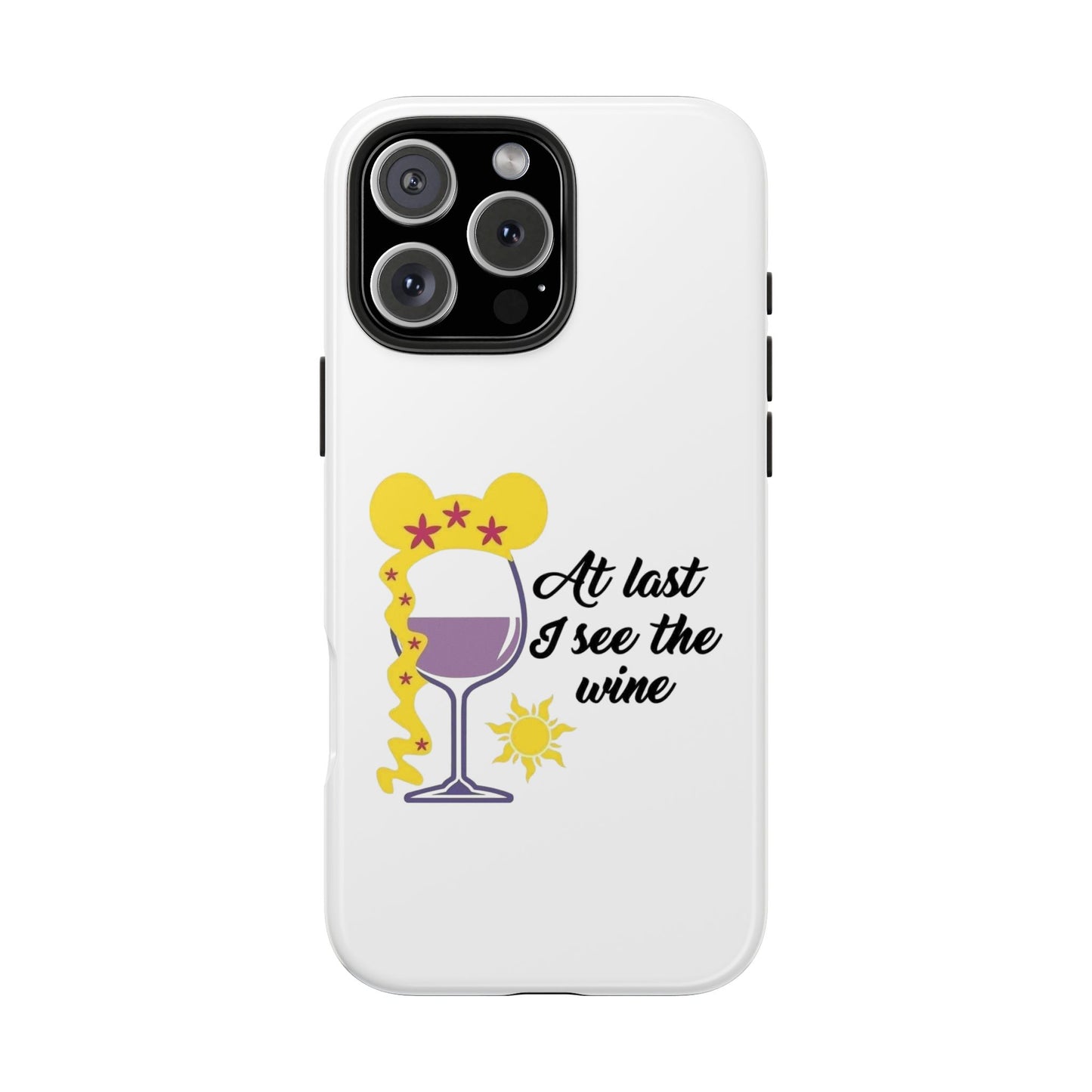 At Last I See The Wine - Tough iPhone Cases - Choose your Size