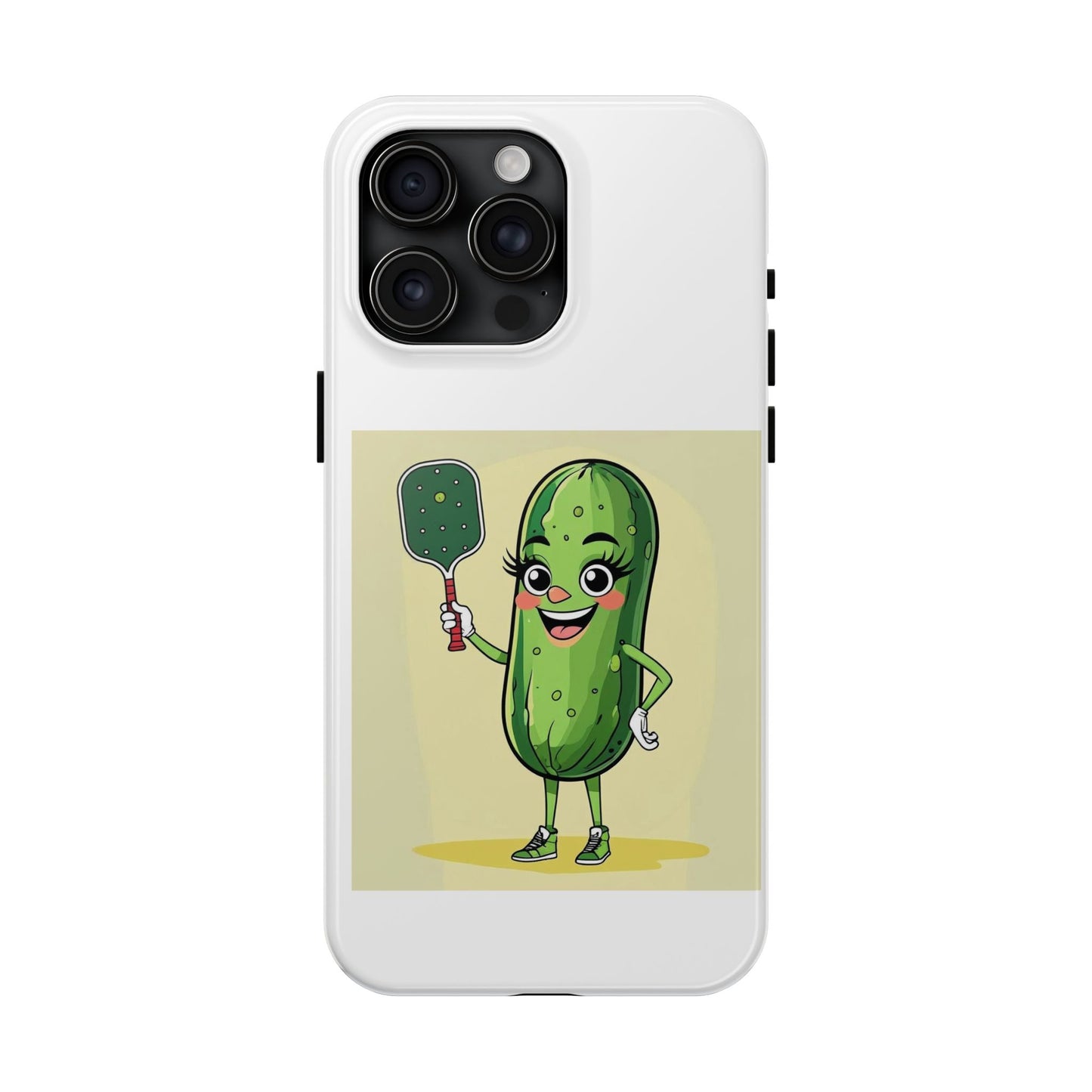 Pickleball - Tough iPhone Cases - Choose your Size