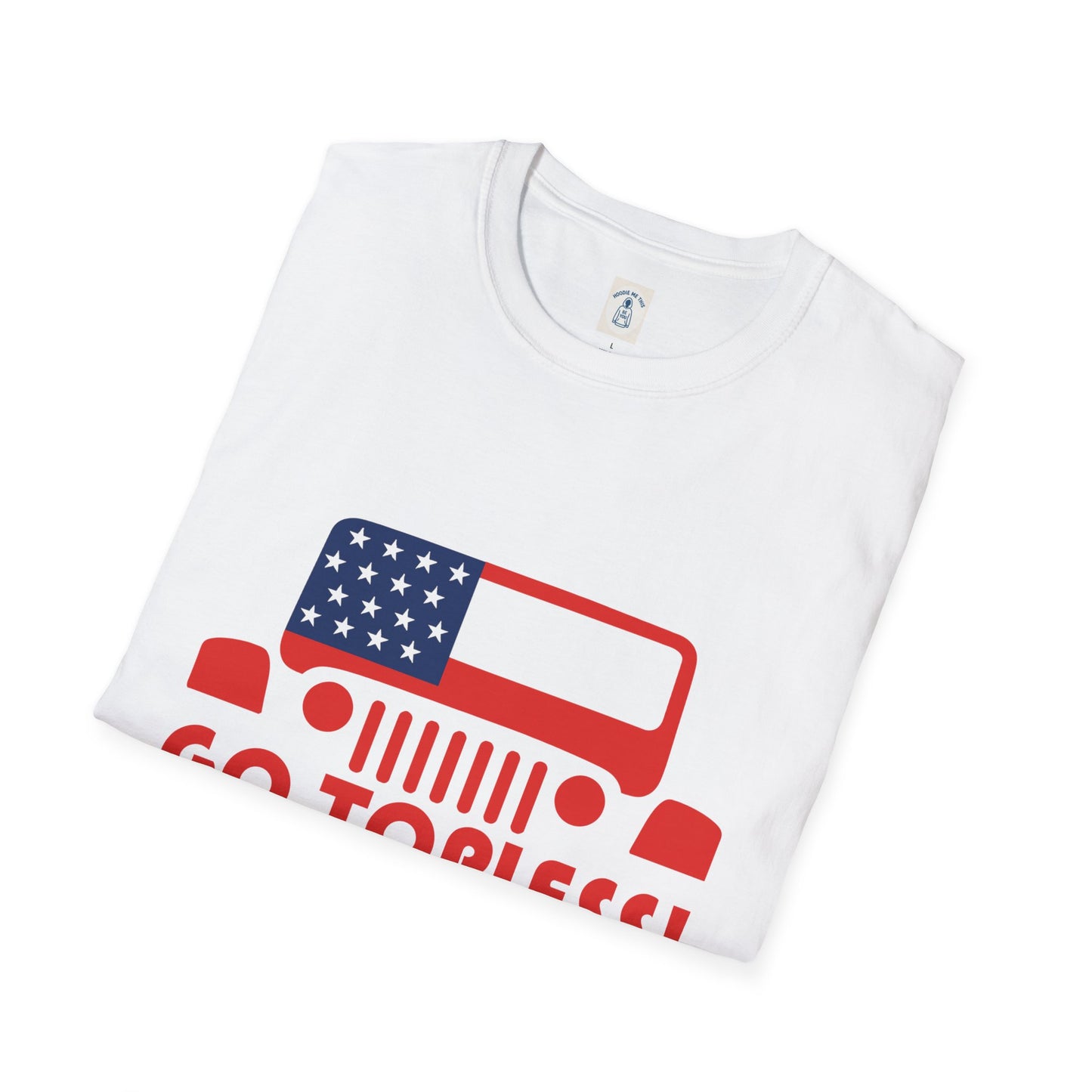 GO TOPLESS - Unisex Softstyle T-Shirt