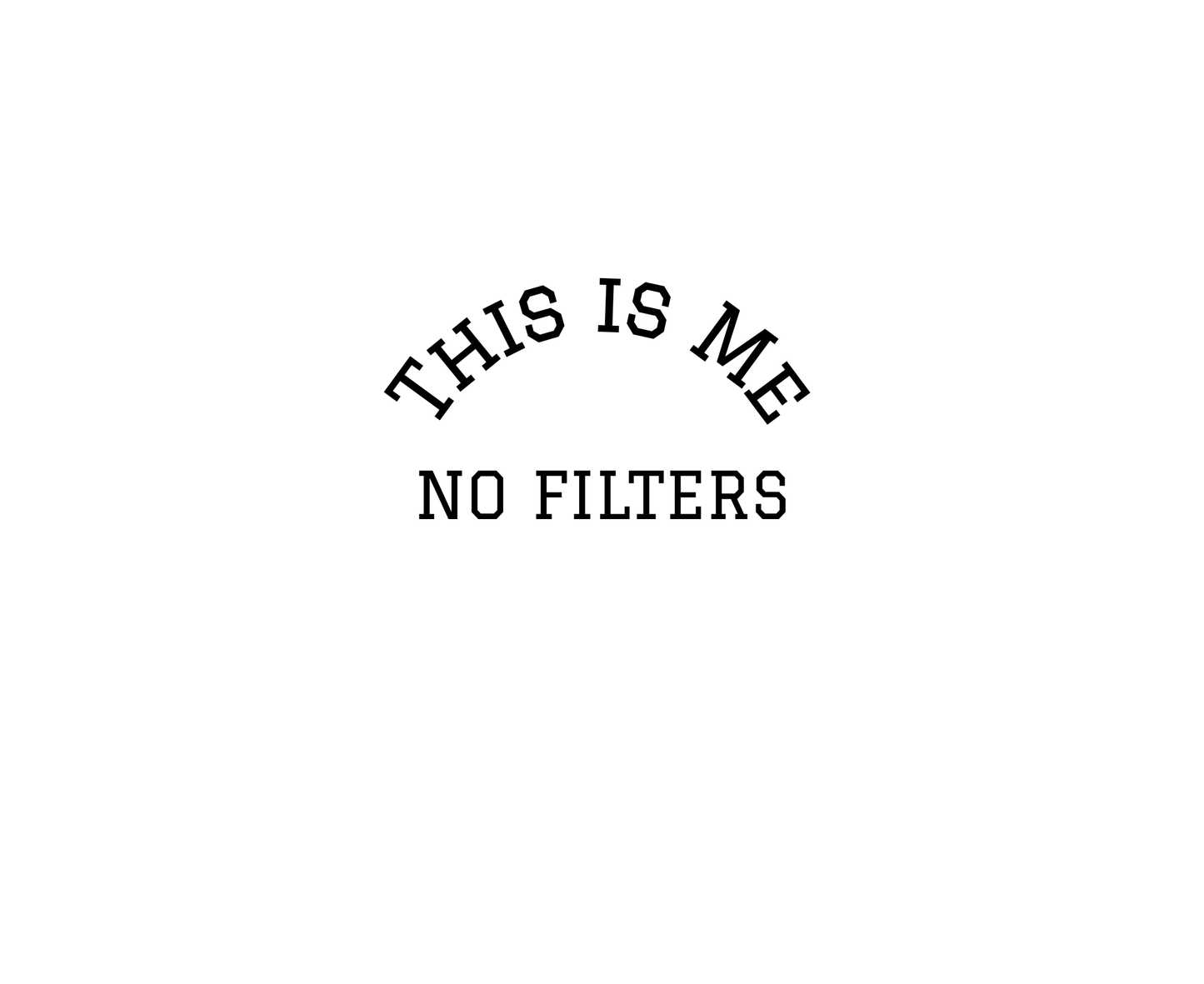 This is Me No Filters - Unisex Heavy Blend Hoodie - Cozy Gift, Casual Wear, Comfortable Sweatshirt, Everyday Style, Perfect for Teens