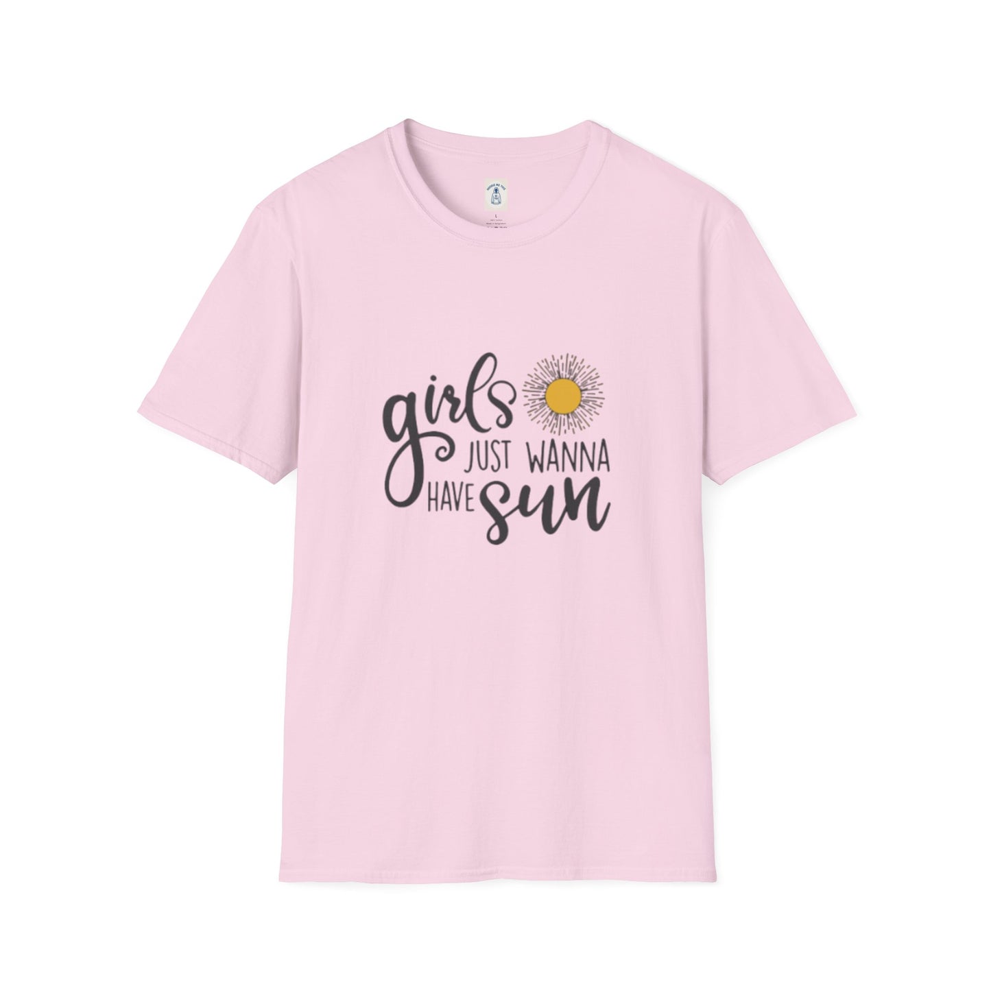 Girls Just Wanna Have Sun - Unisex Softstyle T-Shirt