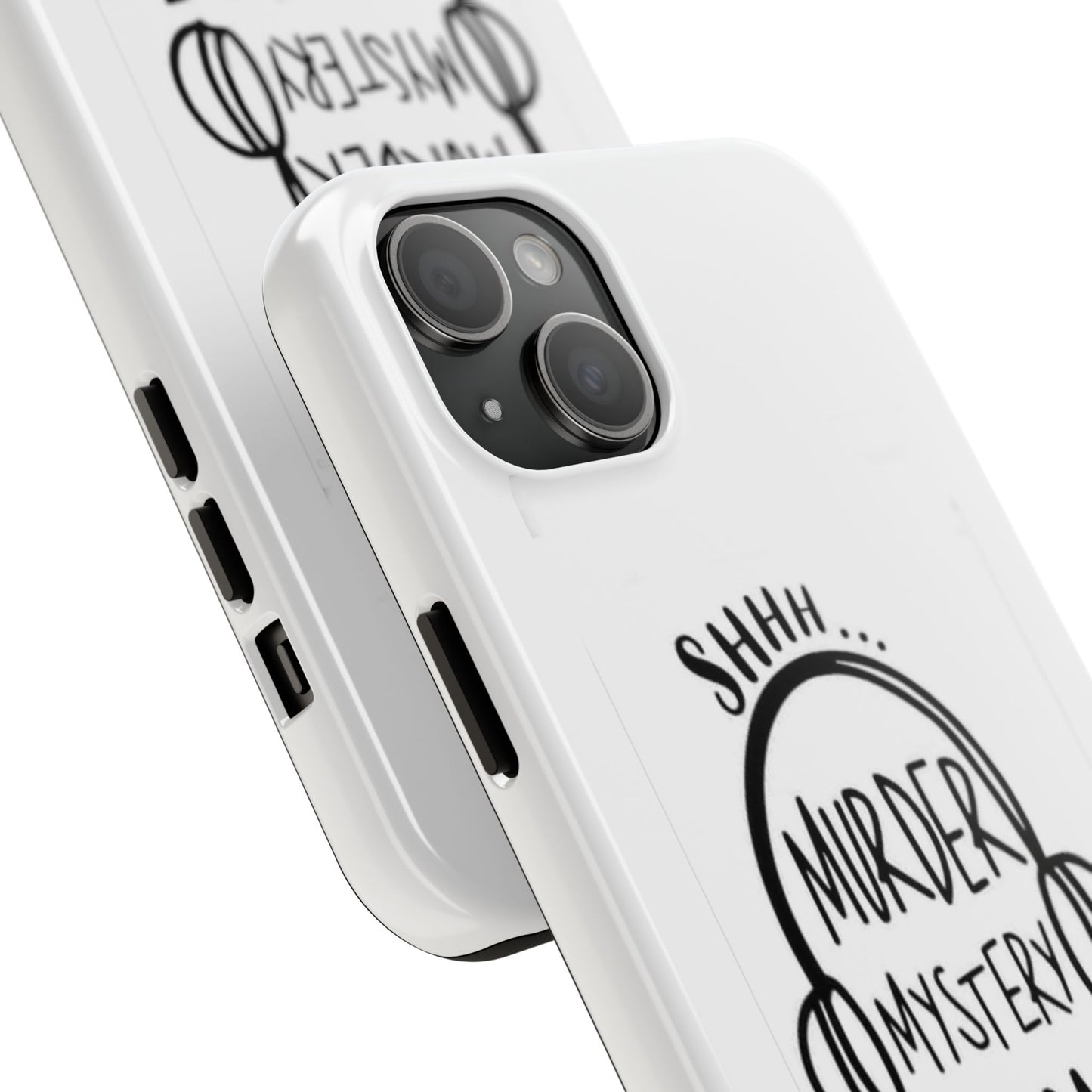 Shhh Murder Mystery Podcast in Progress… - Tough iPhone Cases - Choose your Size
