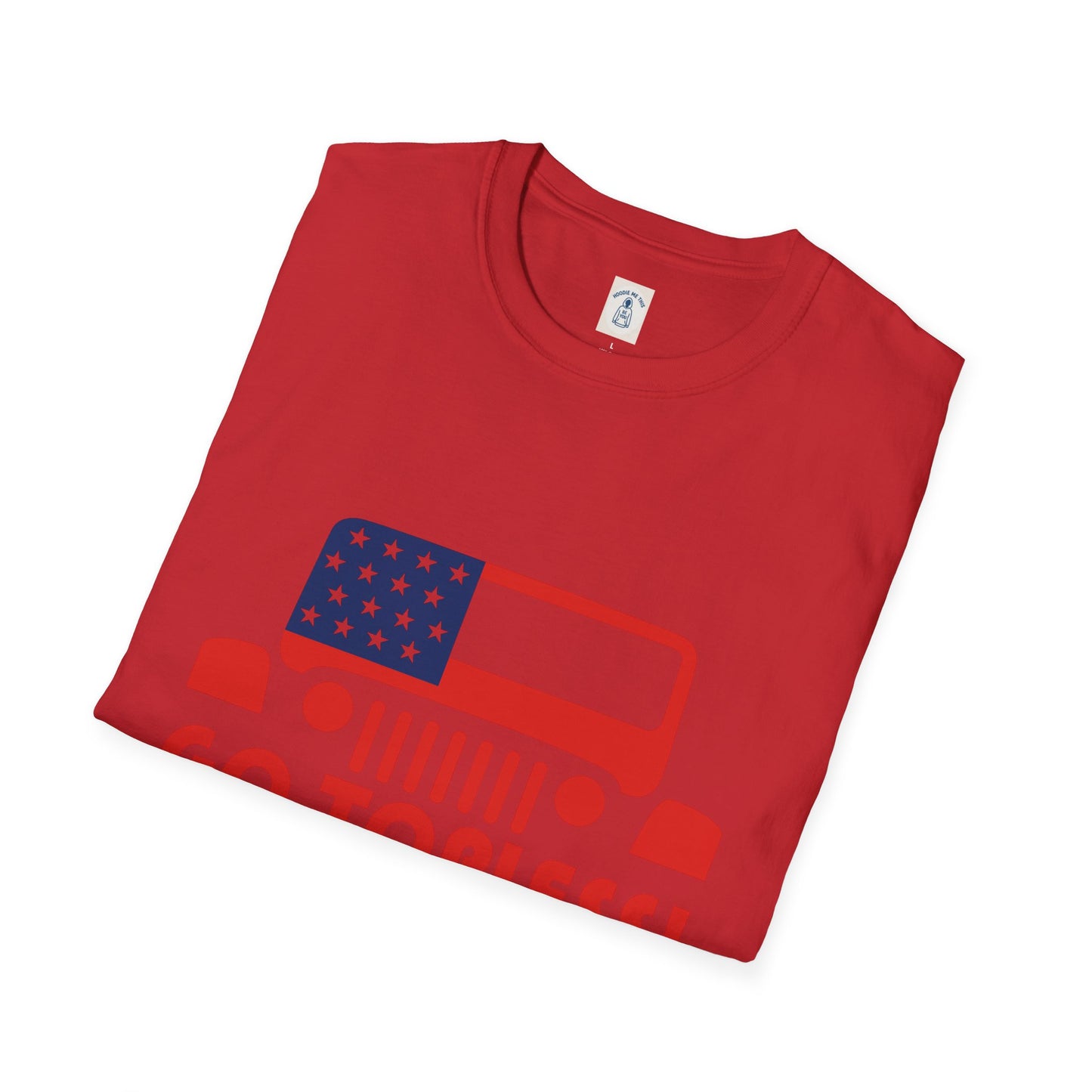 GO TOPLESS - Unisex Softstyle T-Shirt
