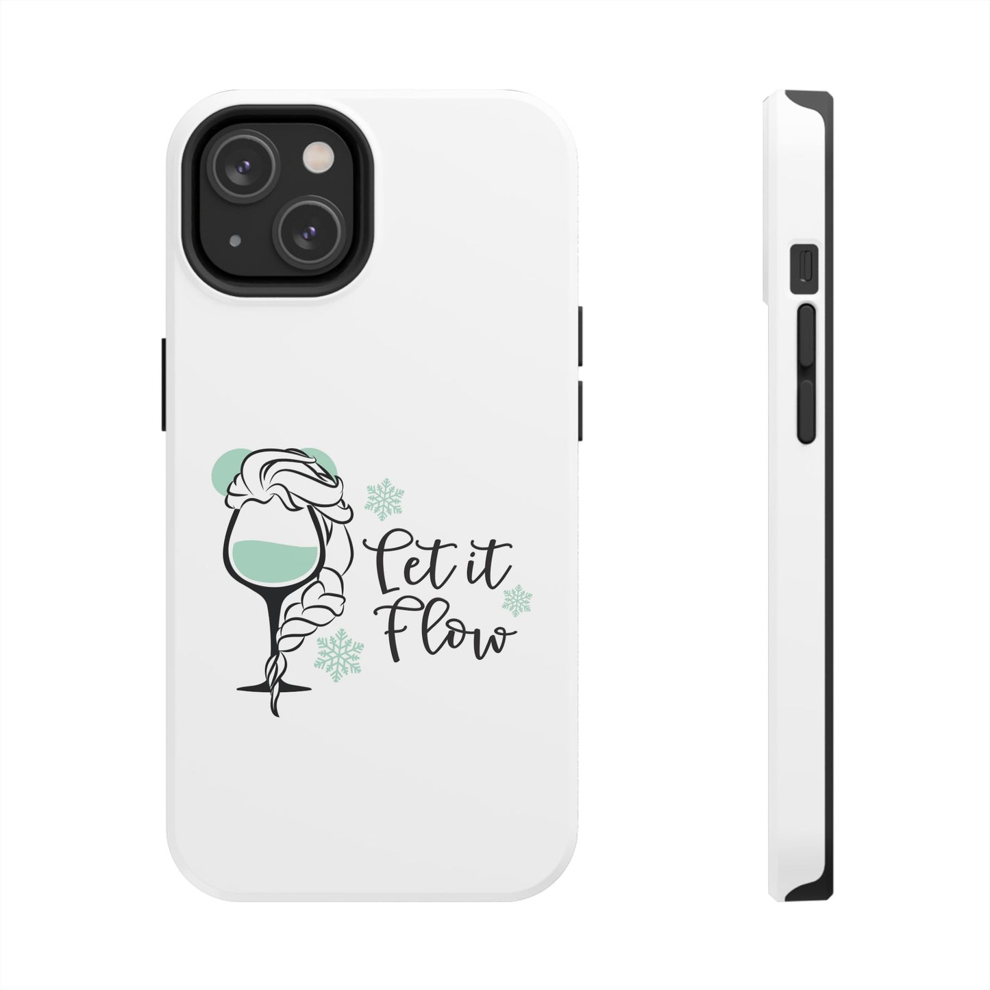 Let it Flow - Tough iPhone Cases - Choose your Size