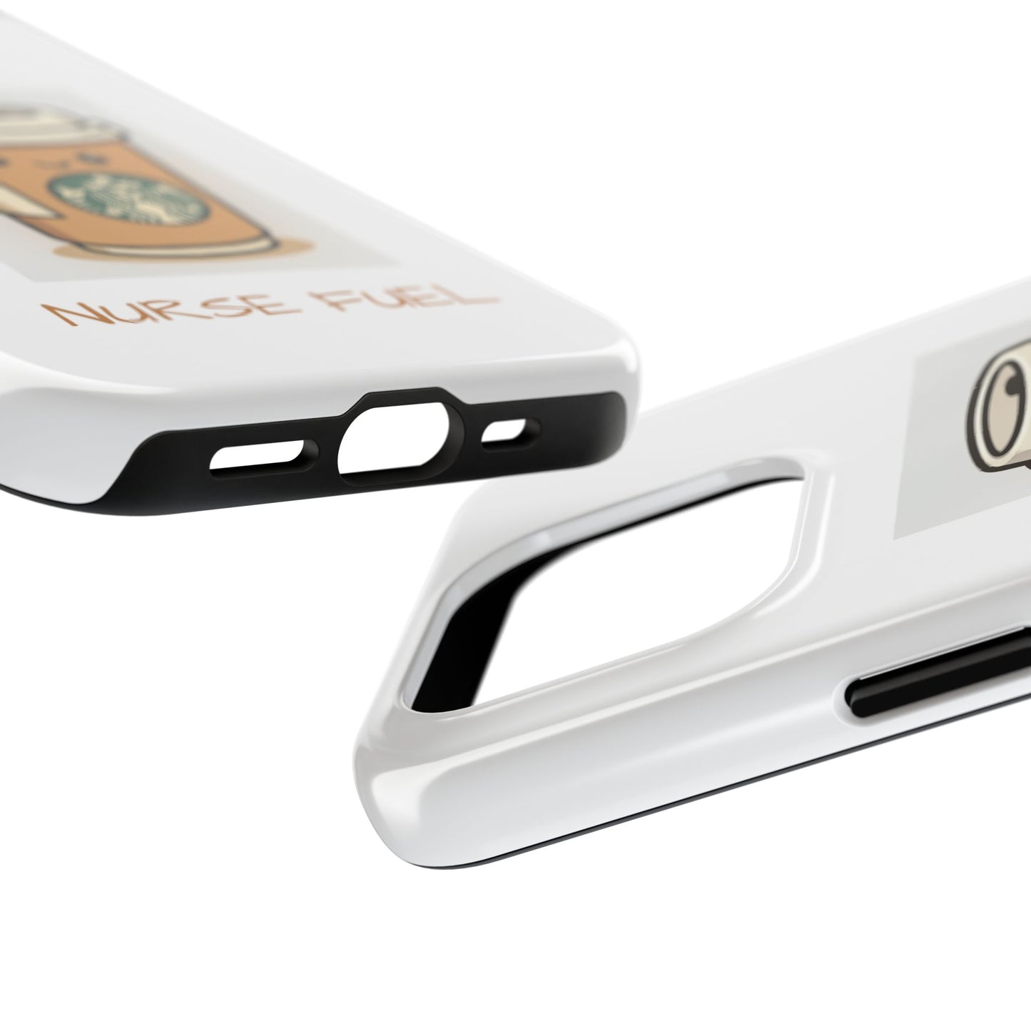 Nurse Fuel - Tough iPhone Cases - Choose your Size