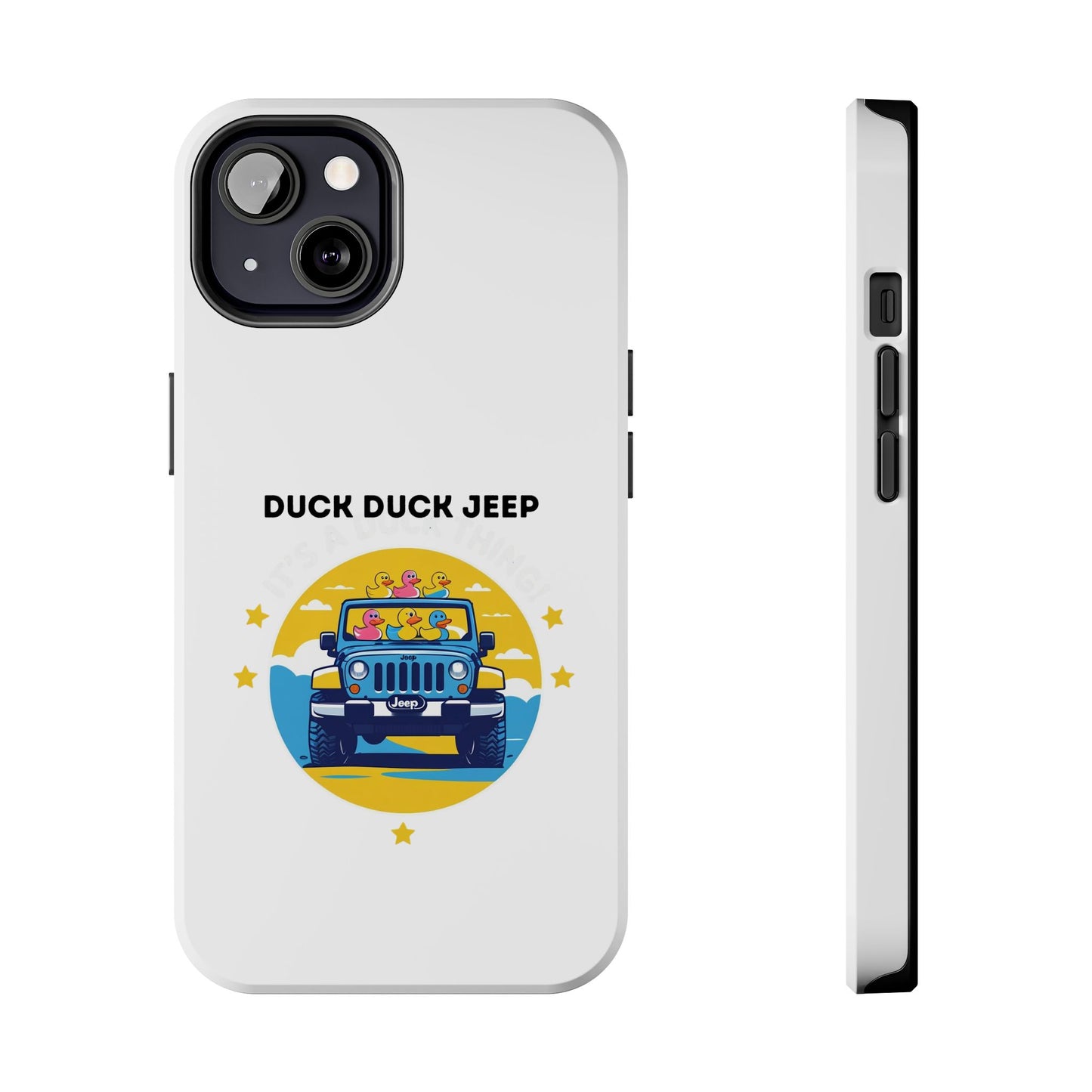 Duck Duck Jeep - Tough iPhone Cases - Choose your Size