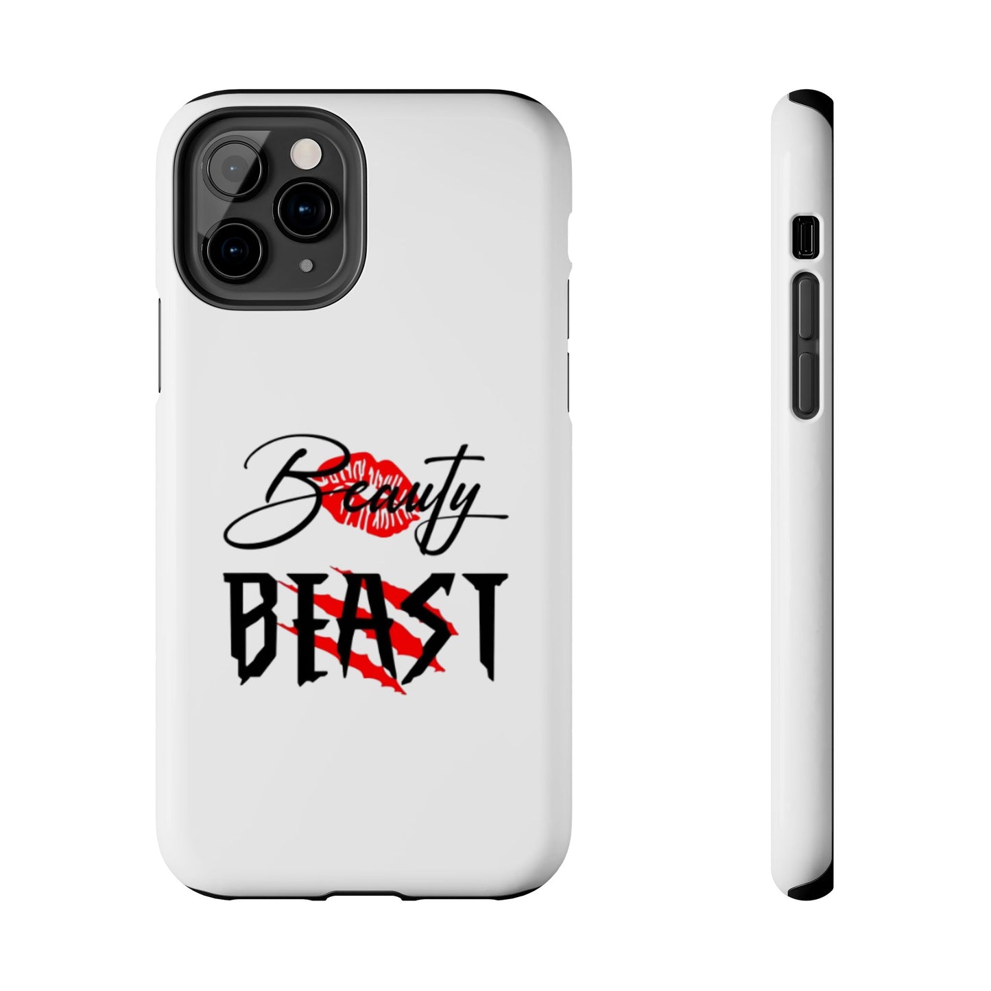 BEAUTY BEAST - Tough iPhone Cases - Choose your Size