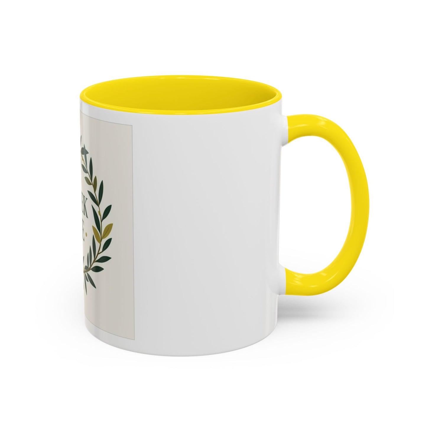 Greek Life Accent Coffee Mug | Perfect for Sororities, College Gifts, Friends, Graduations, Home Decor