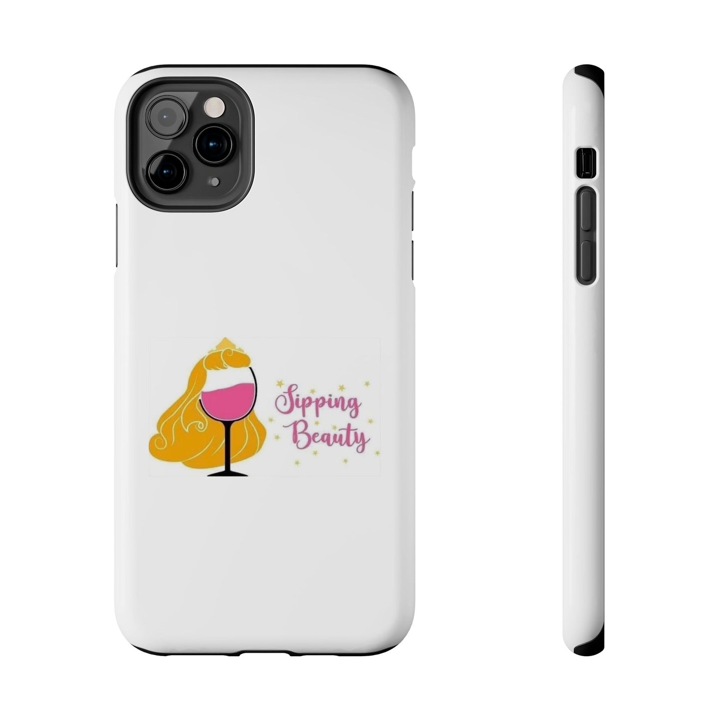 Sippin Beauty - Tough iPhone Cases - Choose your Size