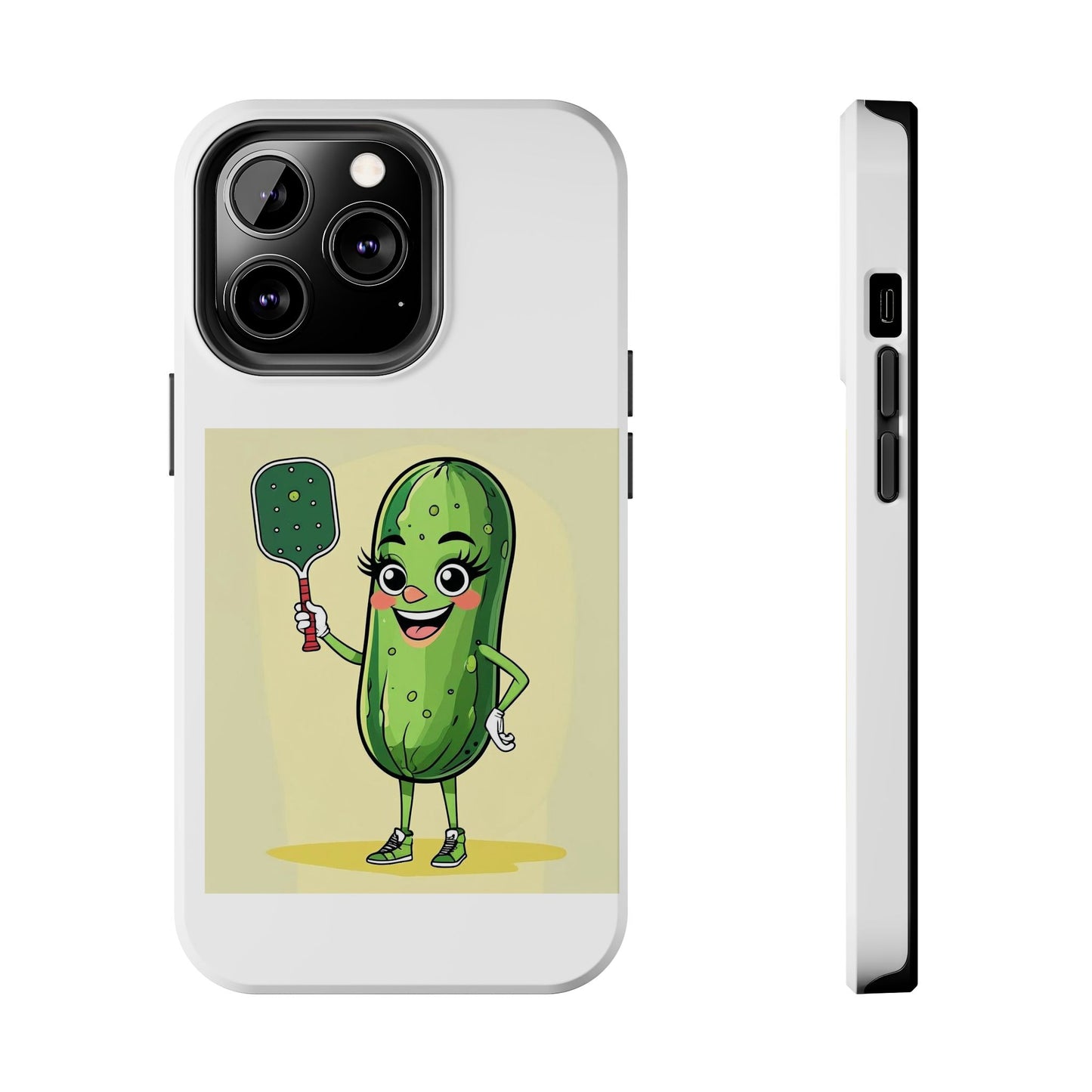 Pickleball - Tough iPhone Cases - Choose your Size