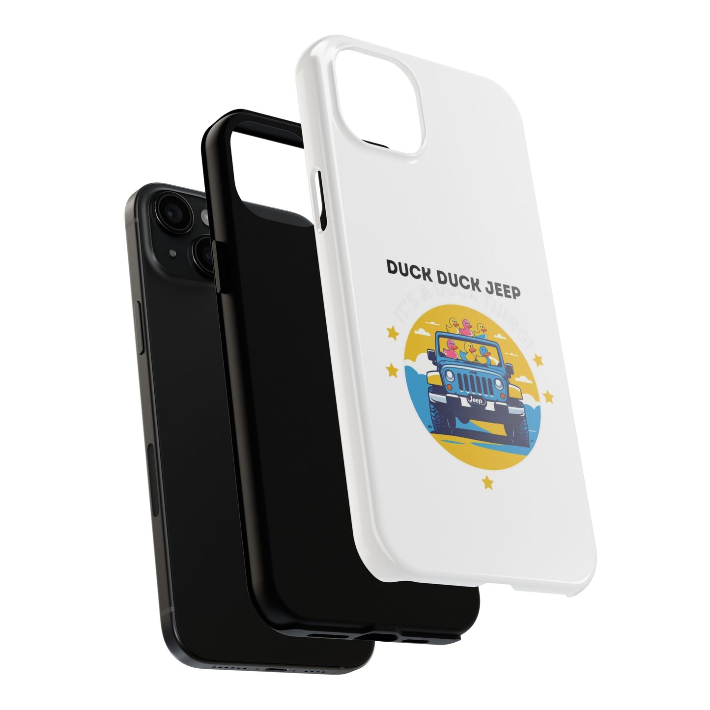 Duck Duck Jeep - Tough iPhone Cases - Choose your Size