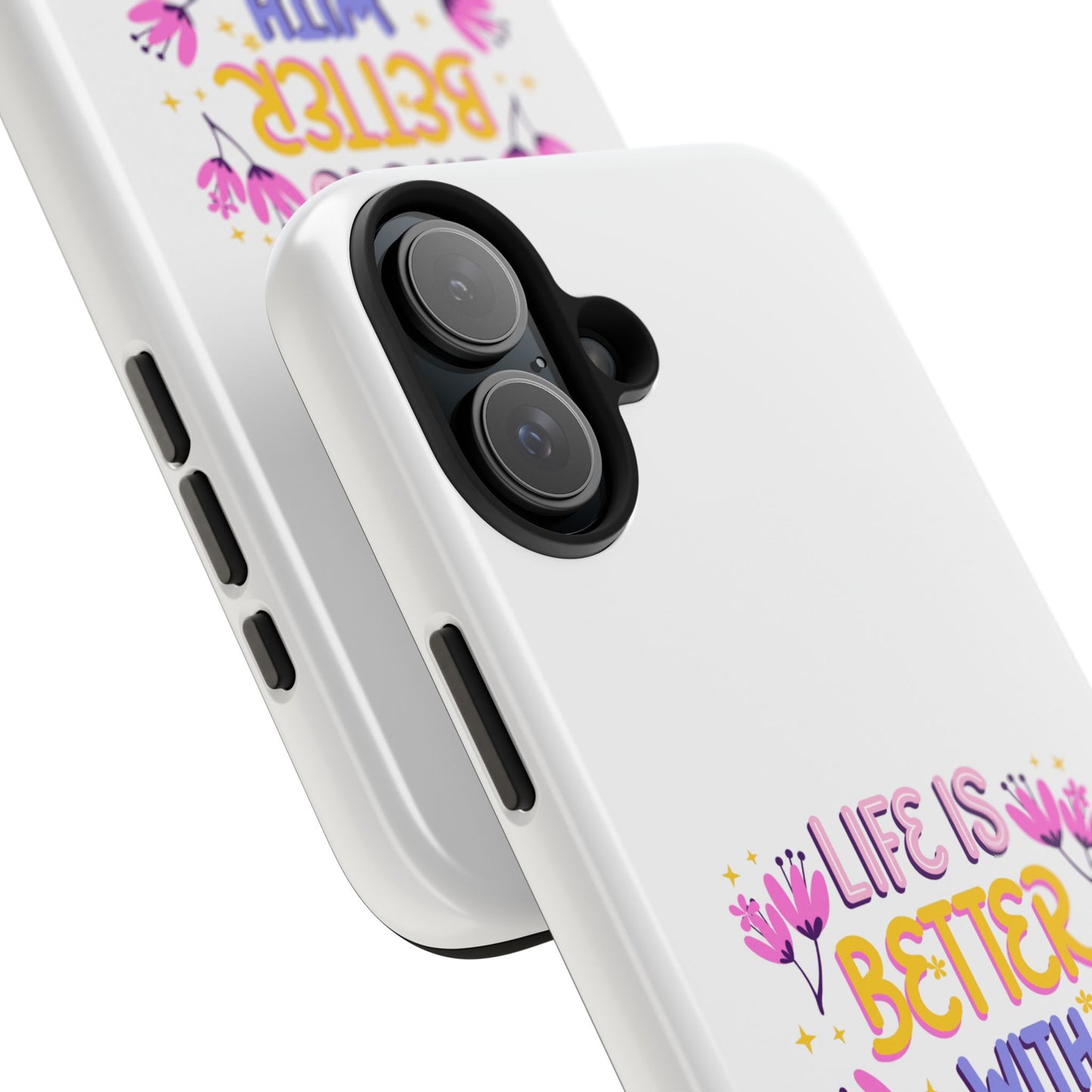 Life is Better with Friends - Tough iPhone Cases - Choose your Size