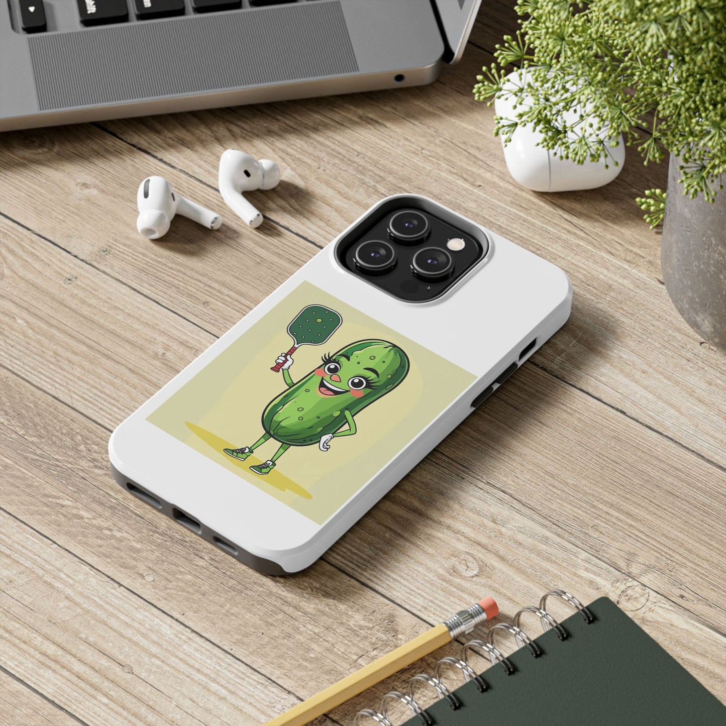 Pickleball - Tough iPhone Cases - Choose your Size