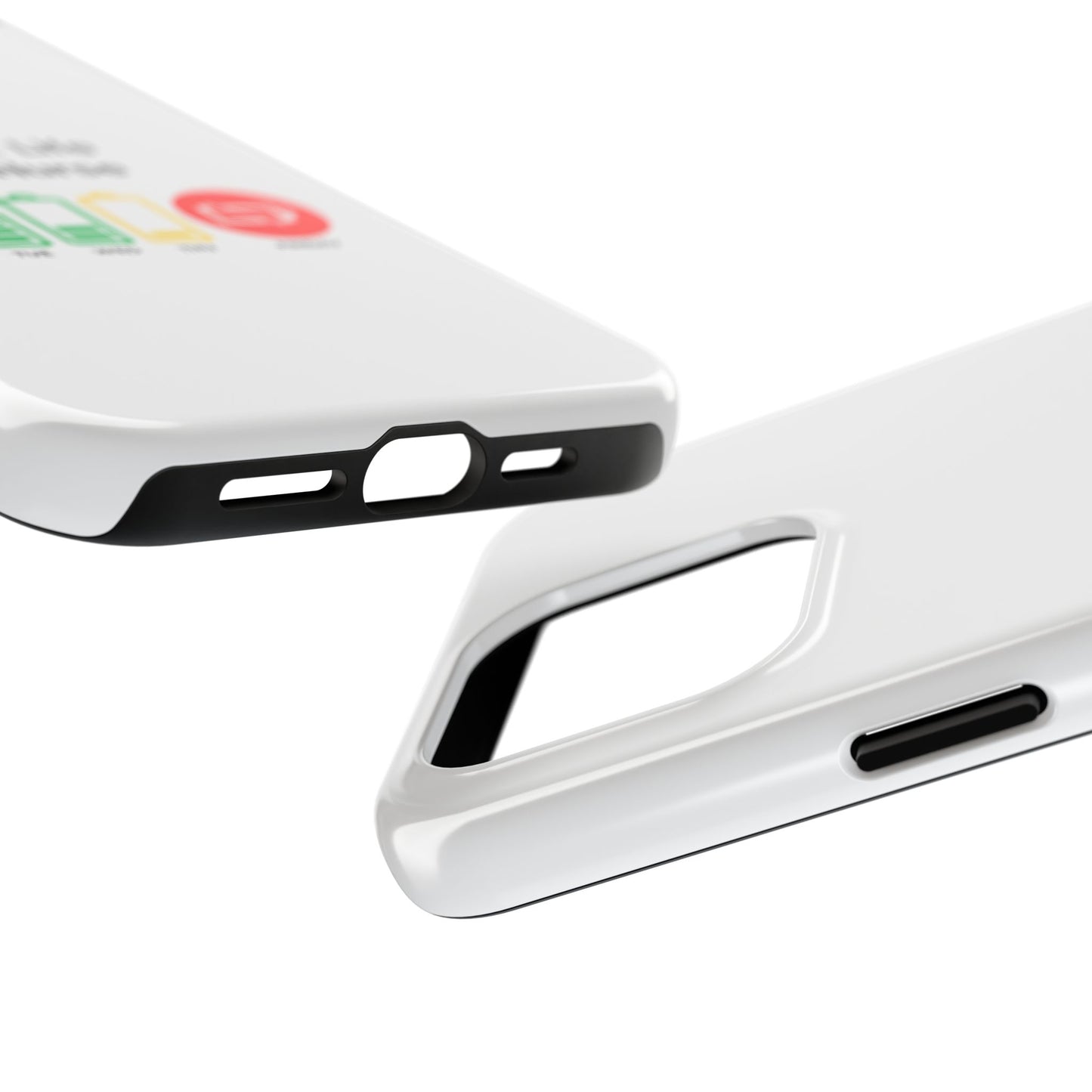 Battery Life of a Nurse - Tough iPhone Cases - Choose your Size