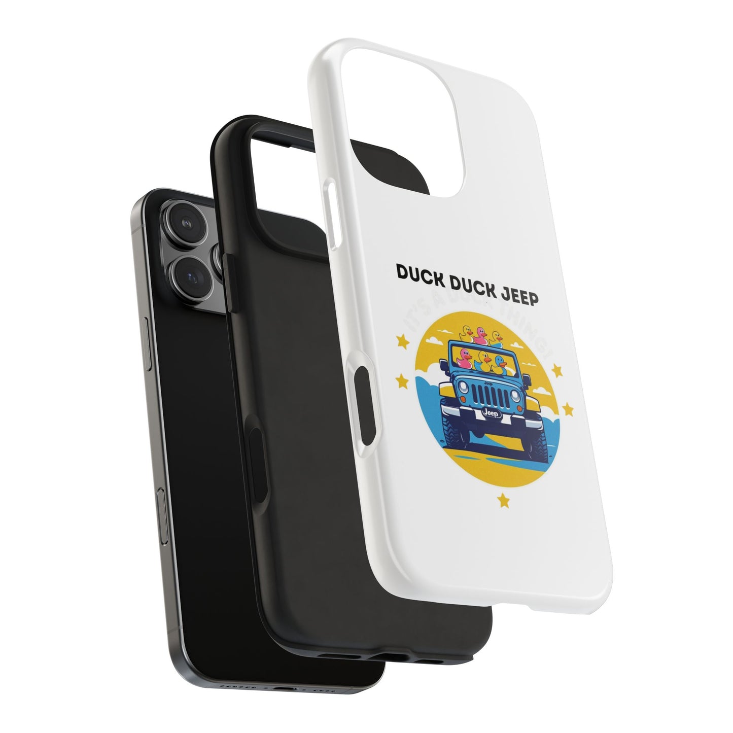 Duck Duck Jeep - Tough iPhone Cases - Choose your Size