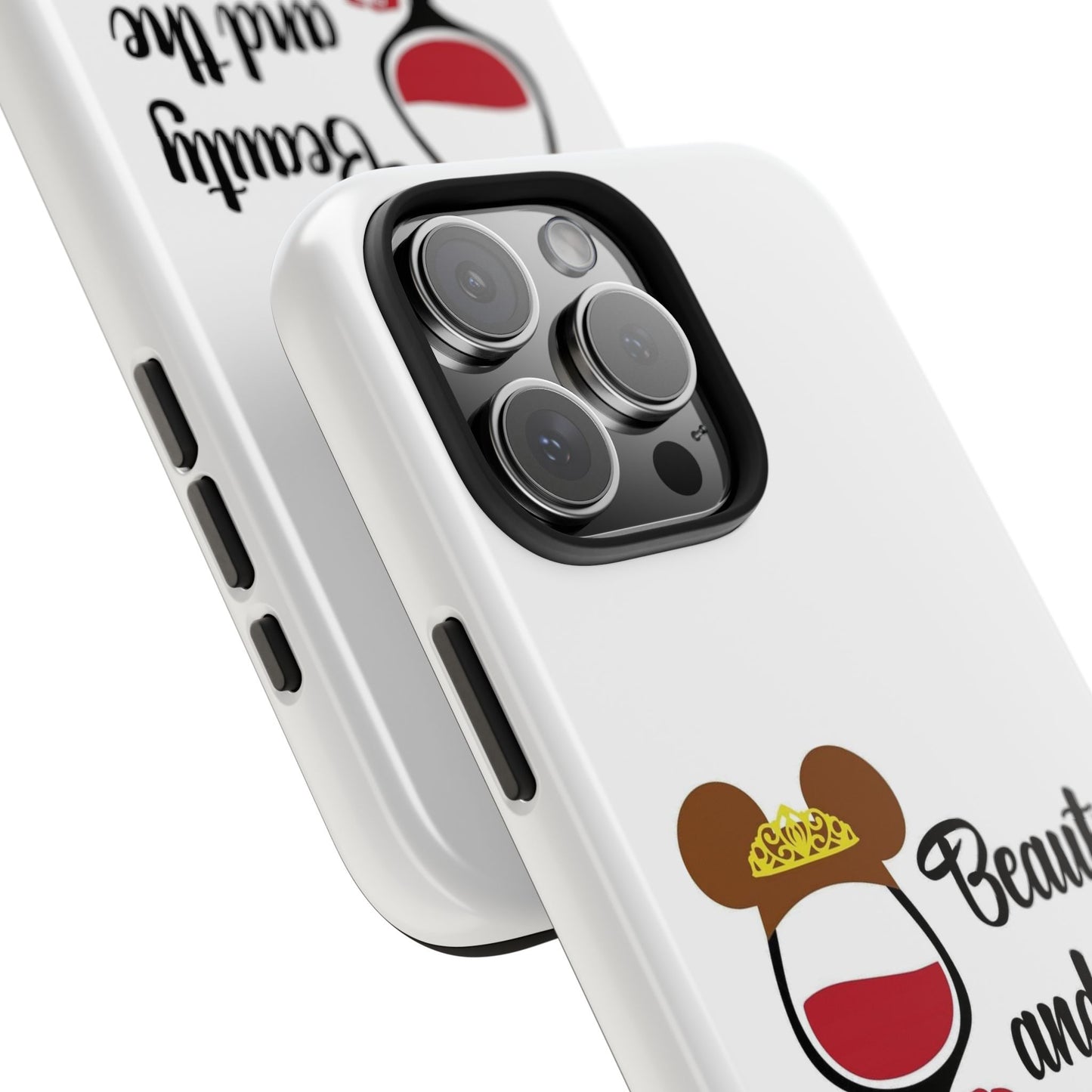 Beauty and the Bottle - Tough iPhone Cases - Choose your Size