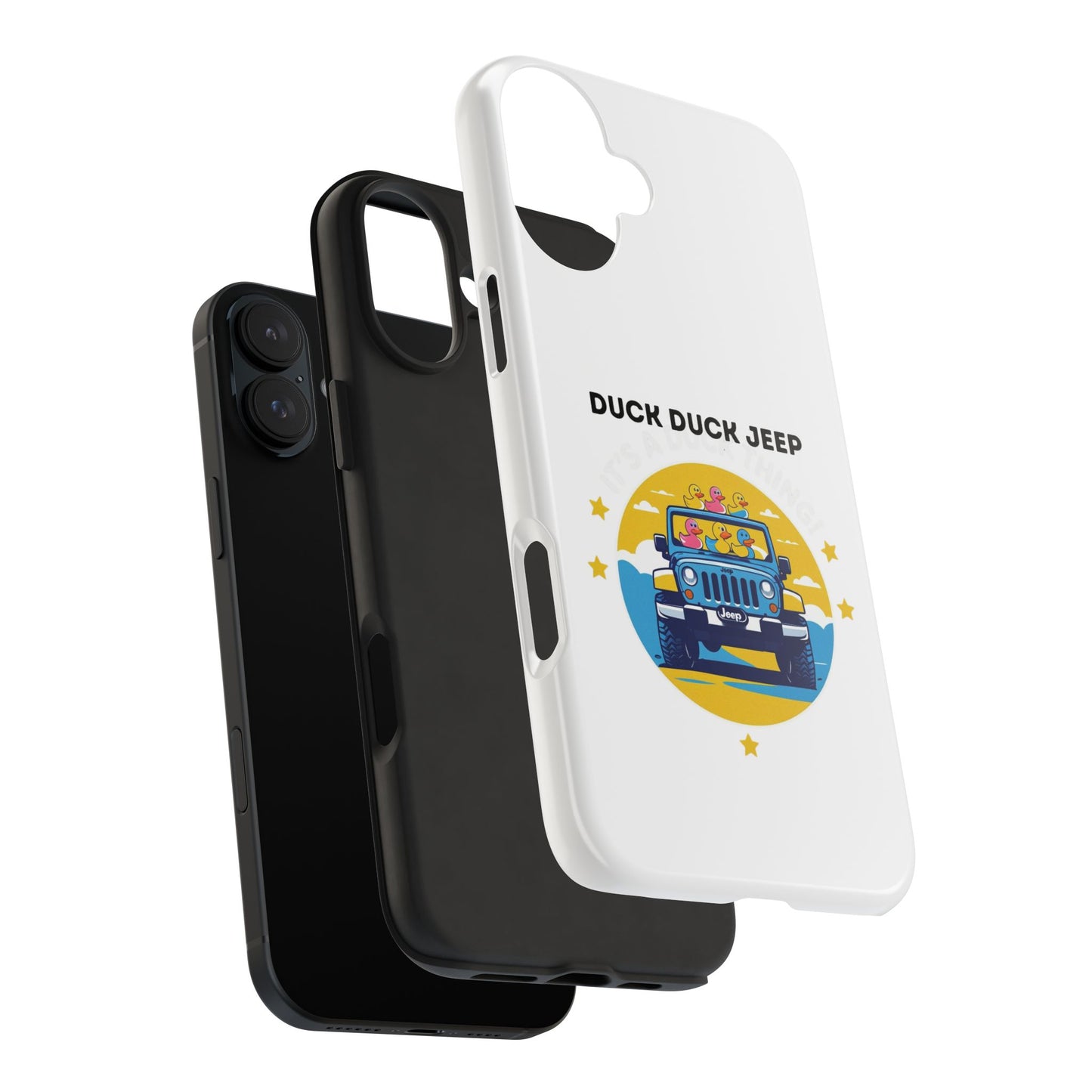 Duck Duck Jeep - Tough iPhone Cases - Choose your Size