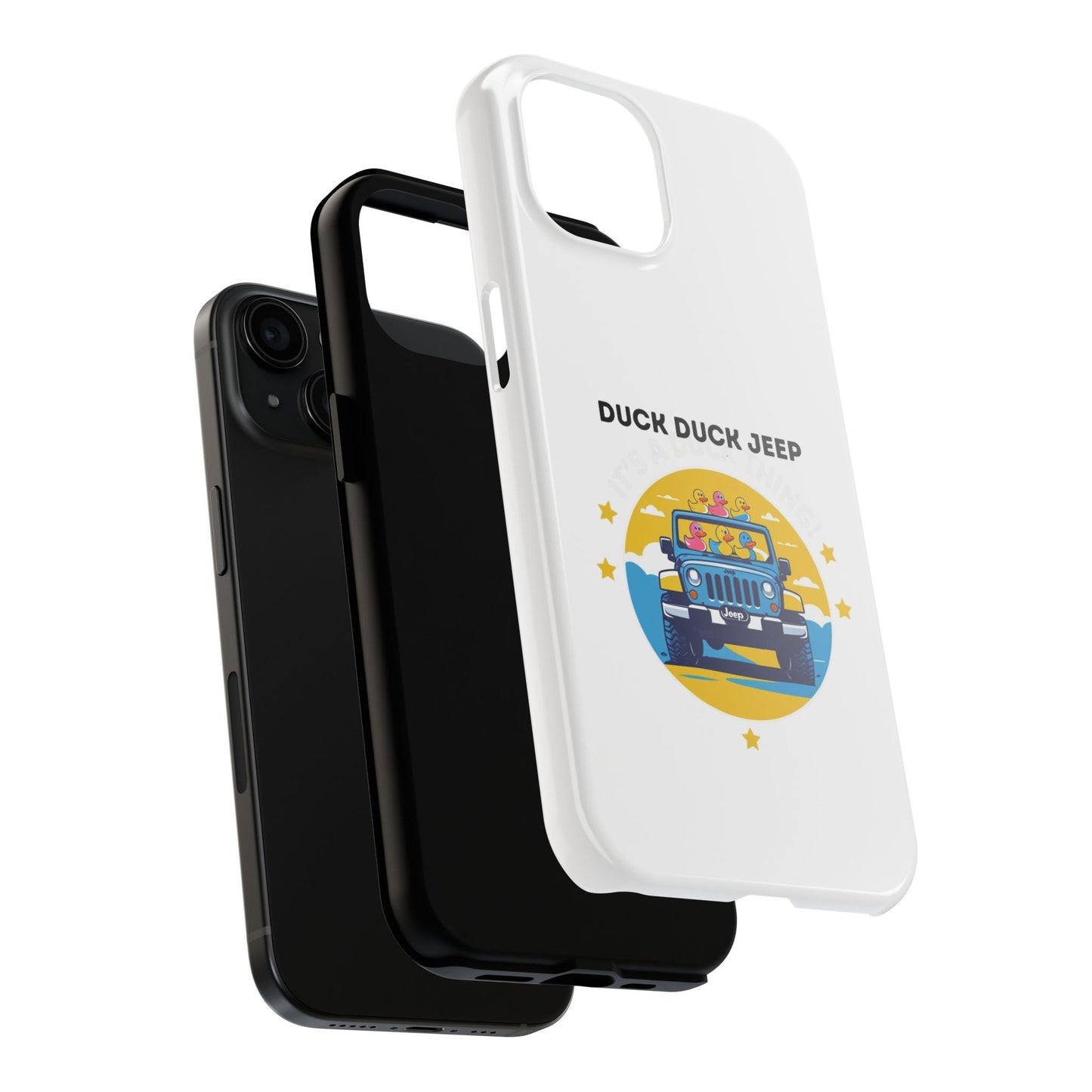 Duck Duck Jeep - Tough iPhone Cases - Choose your Size