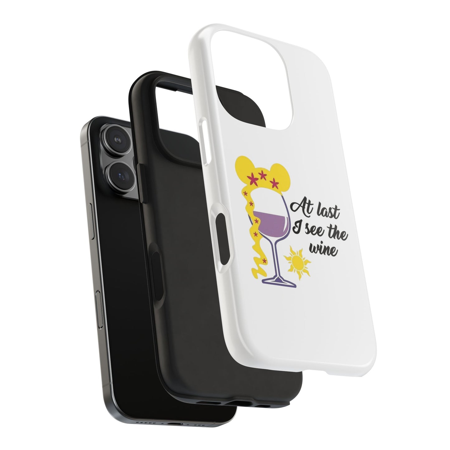 At Last I See The Wine - Tough iPhone Cases - Choose your Size