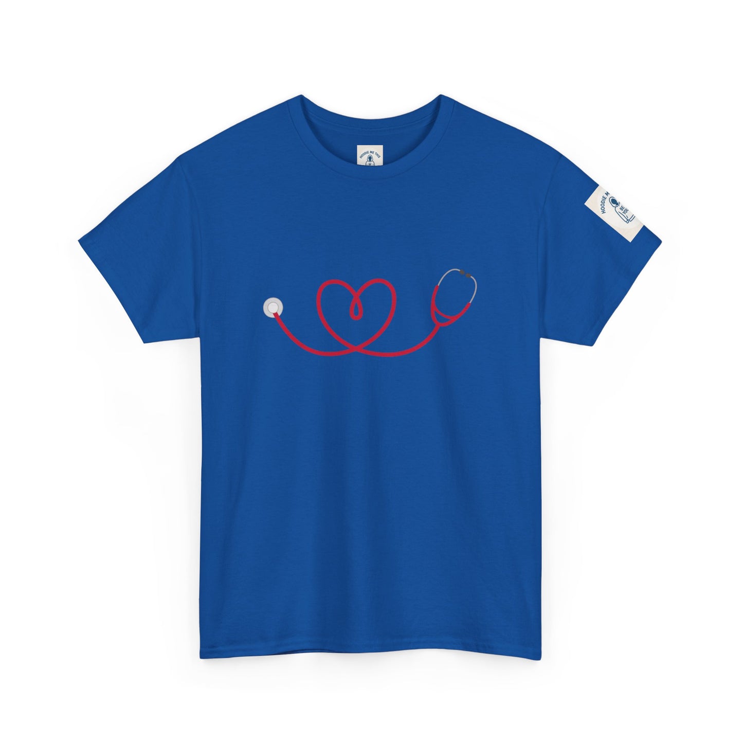 Stethoscope Heart - Unisex Heavy Cotton Tee