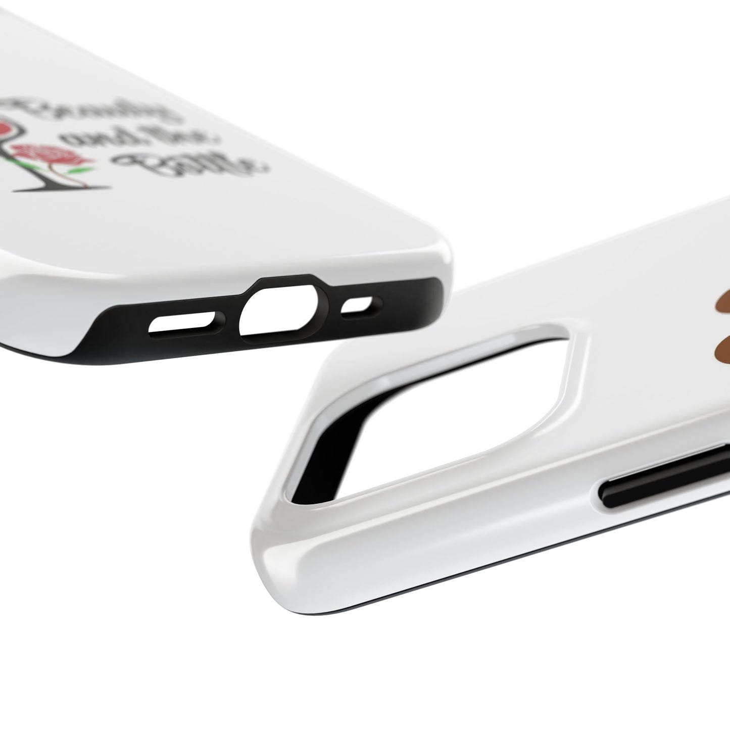 Beauty and the Bottle - Tough iPhone Cases - Choose your Size
