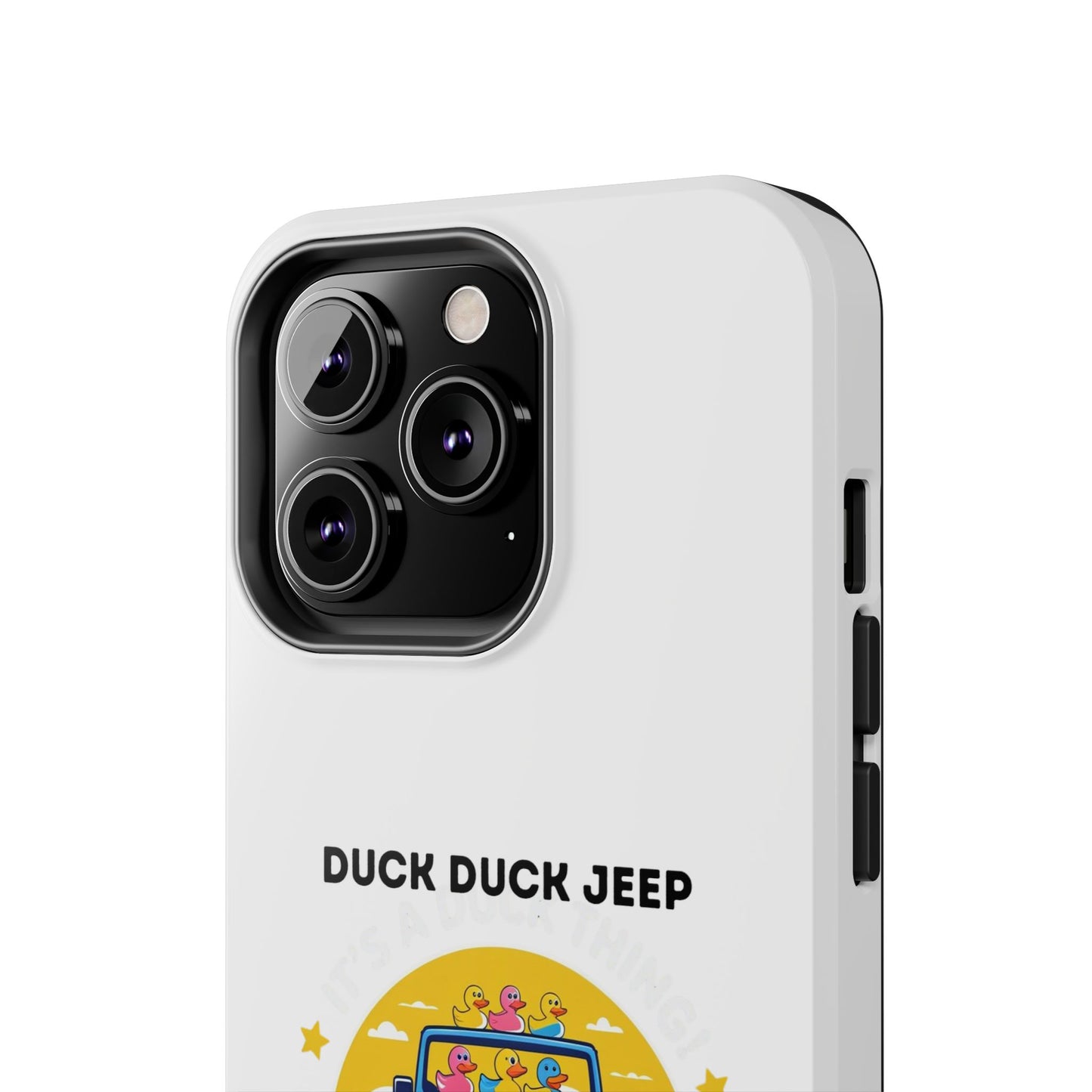 Duck Duck Jeep - Tough iPhone Cases - Choose your Size