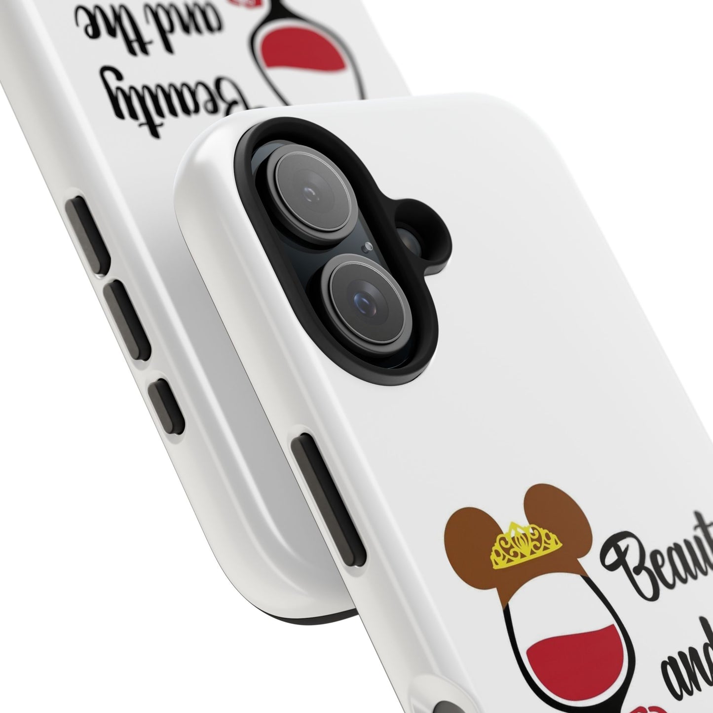 Beauty and the Bottle - Tough iPhone Cases - Choose your Size