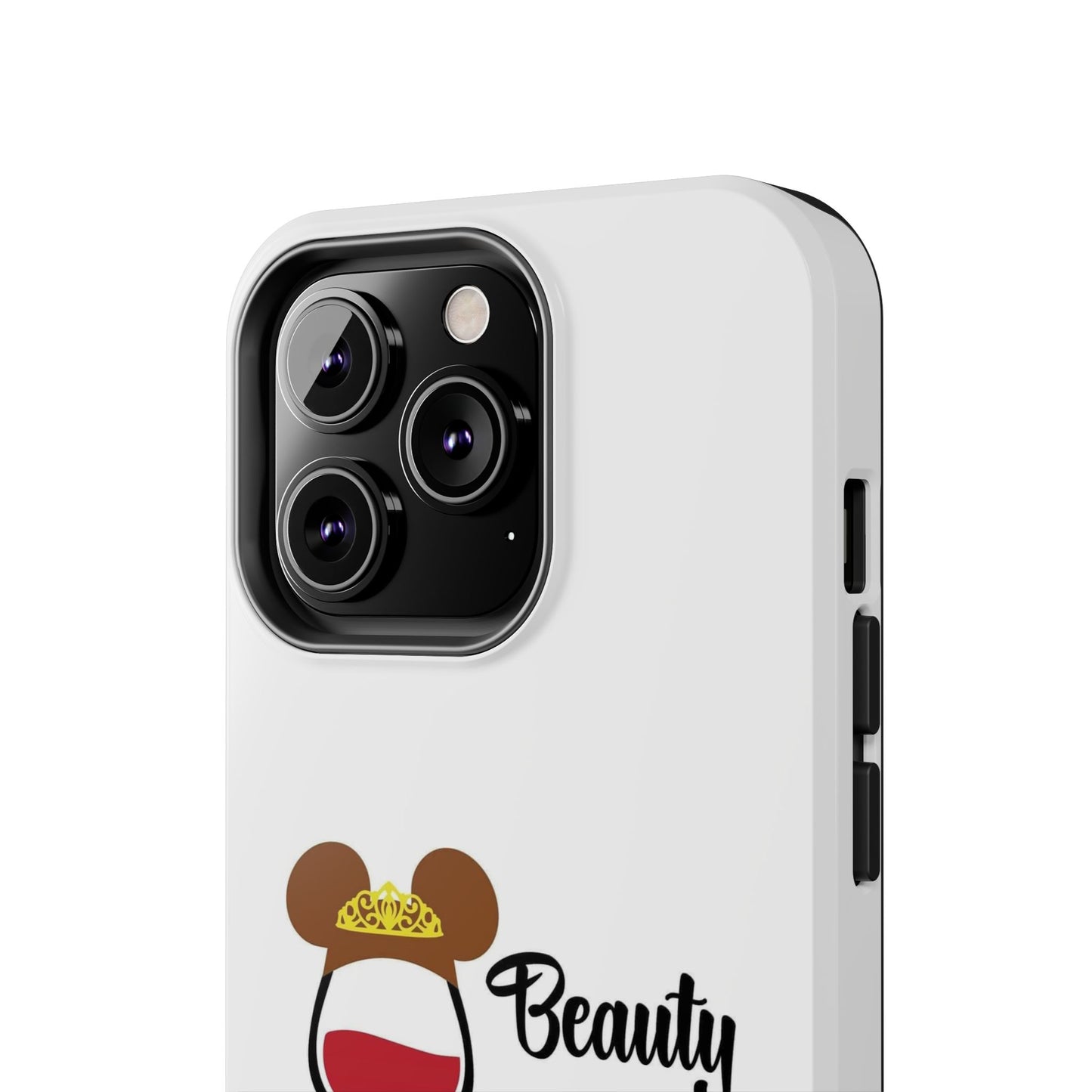 Beauty and the Bottle - Tough iPhone Cases - Choose your Size