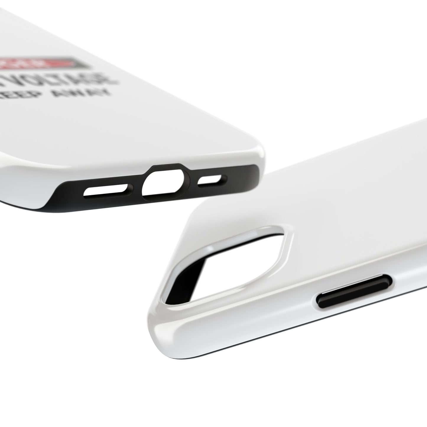 Danger High Voltage Keep Away - Tough iPhone Cases - Choose your Size