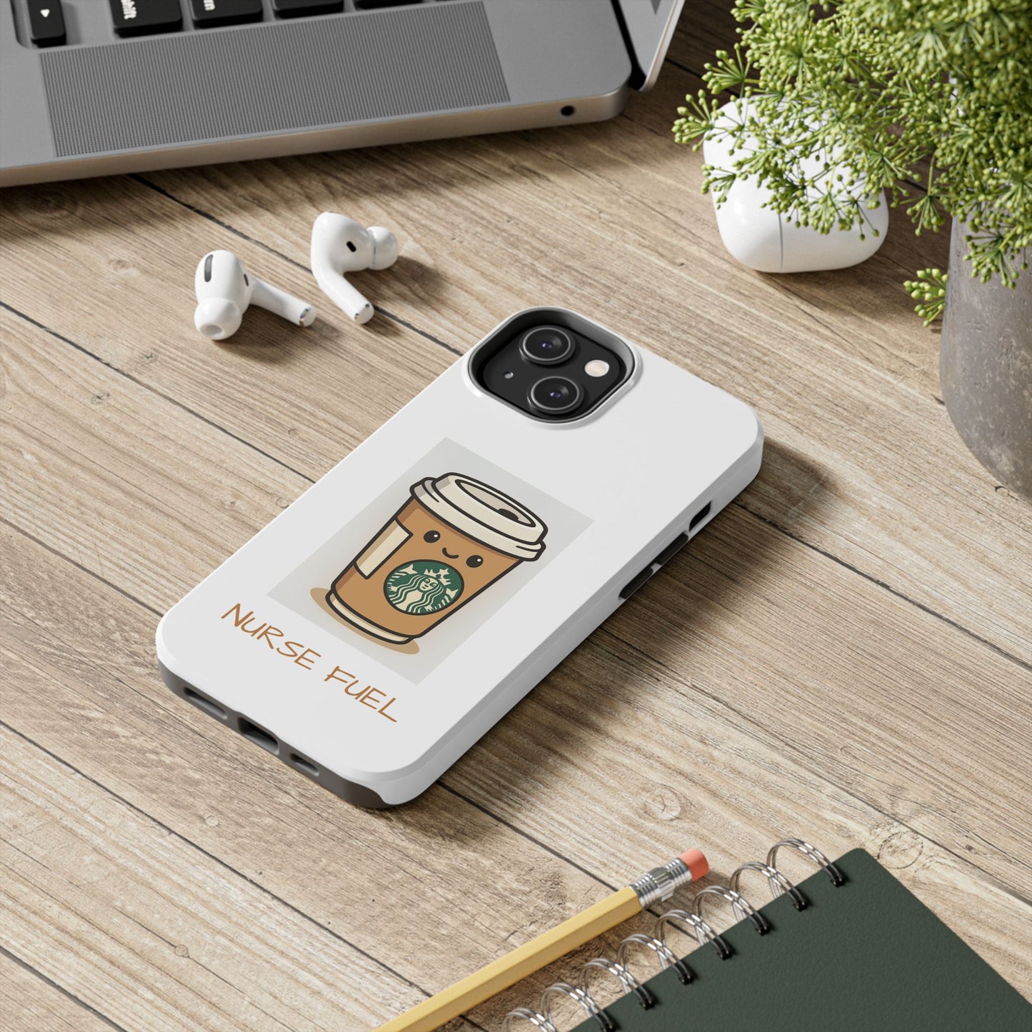 Nurse Fuel - Tough iPhone Cases - Choose your Size