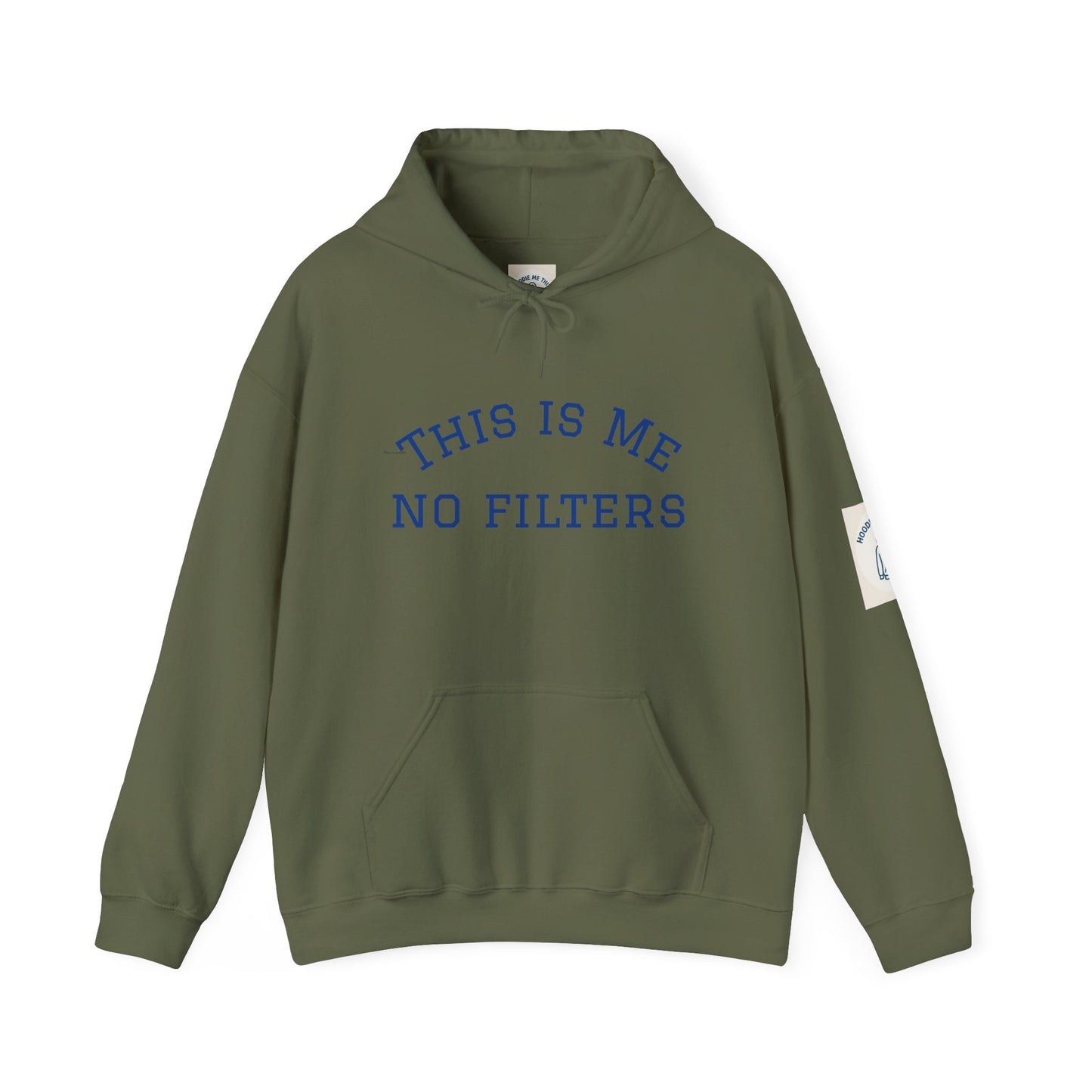 This is Me No Filters - Unisex Heavy Blend Hoodie - Cozy Gift, Casual Wear, Comfortable Sweatshirt, Everyday Style, Perfect for Teens