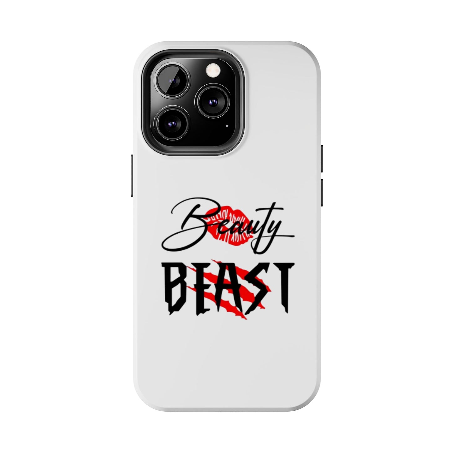 BEAUTY BEAST - Tough iPhone Cases - Choose your Size
