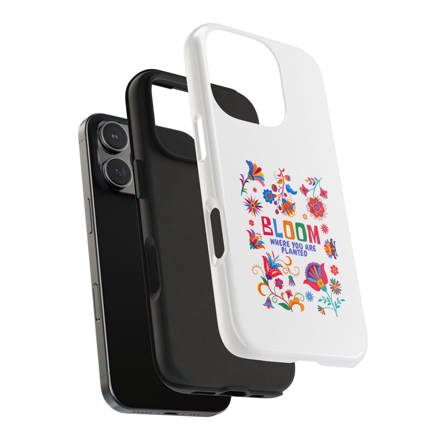 Bloom Where You are Planted - Tough iPhone Cases - Choose your Size