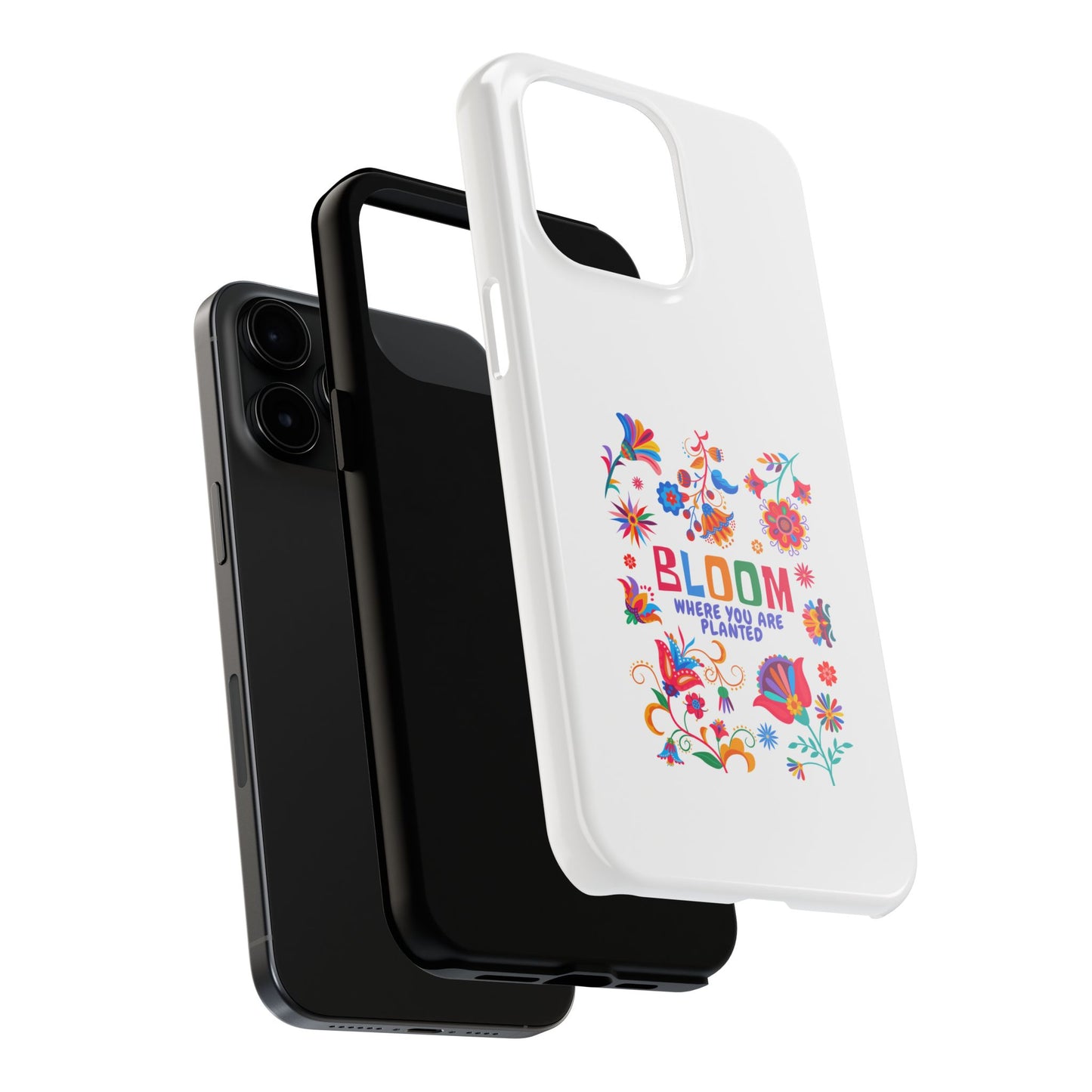 Bloom Where You are Planted - Tough iPhone Cases - Choose your Size