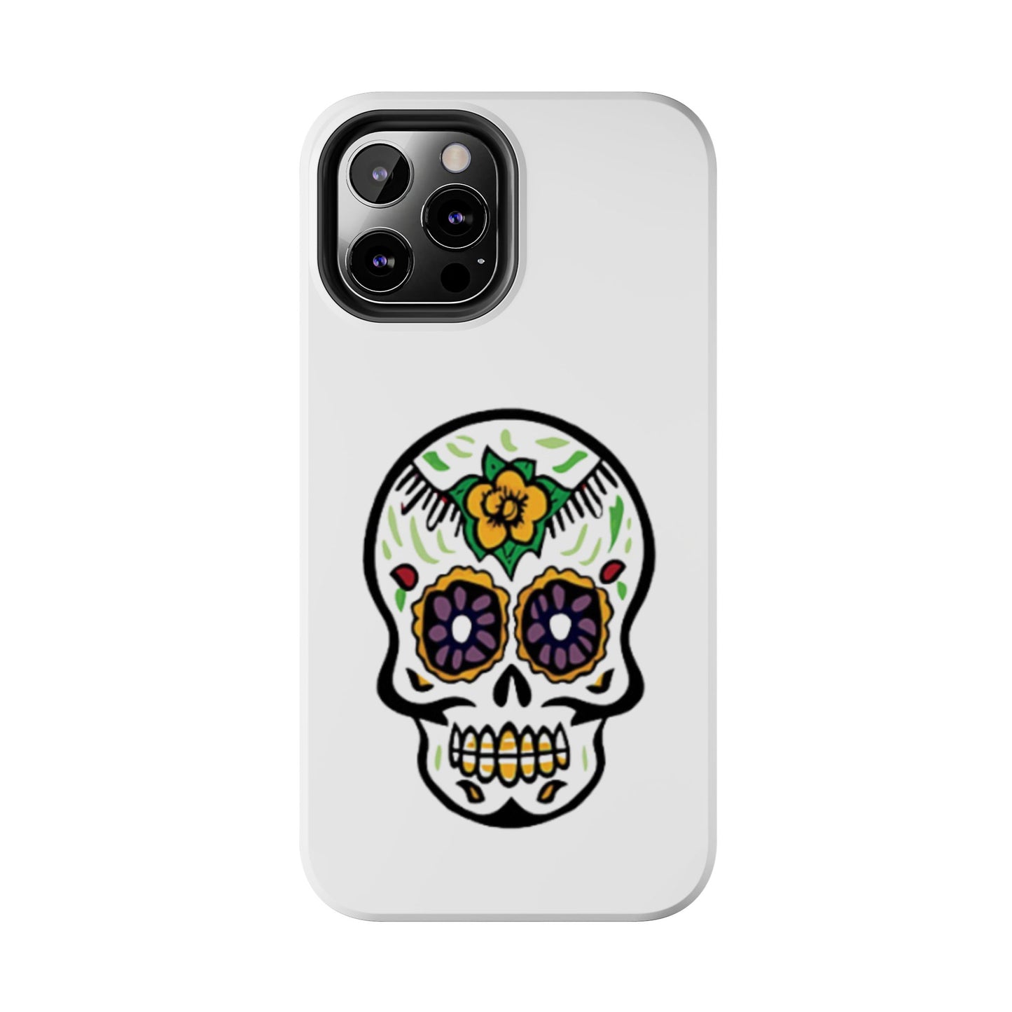 Colorful Skull - Tough iPhone Cases - Choose your Size