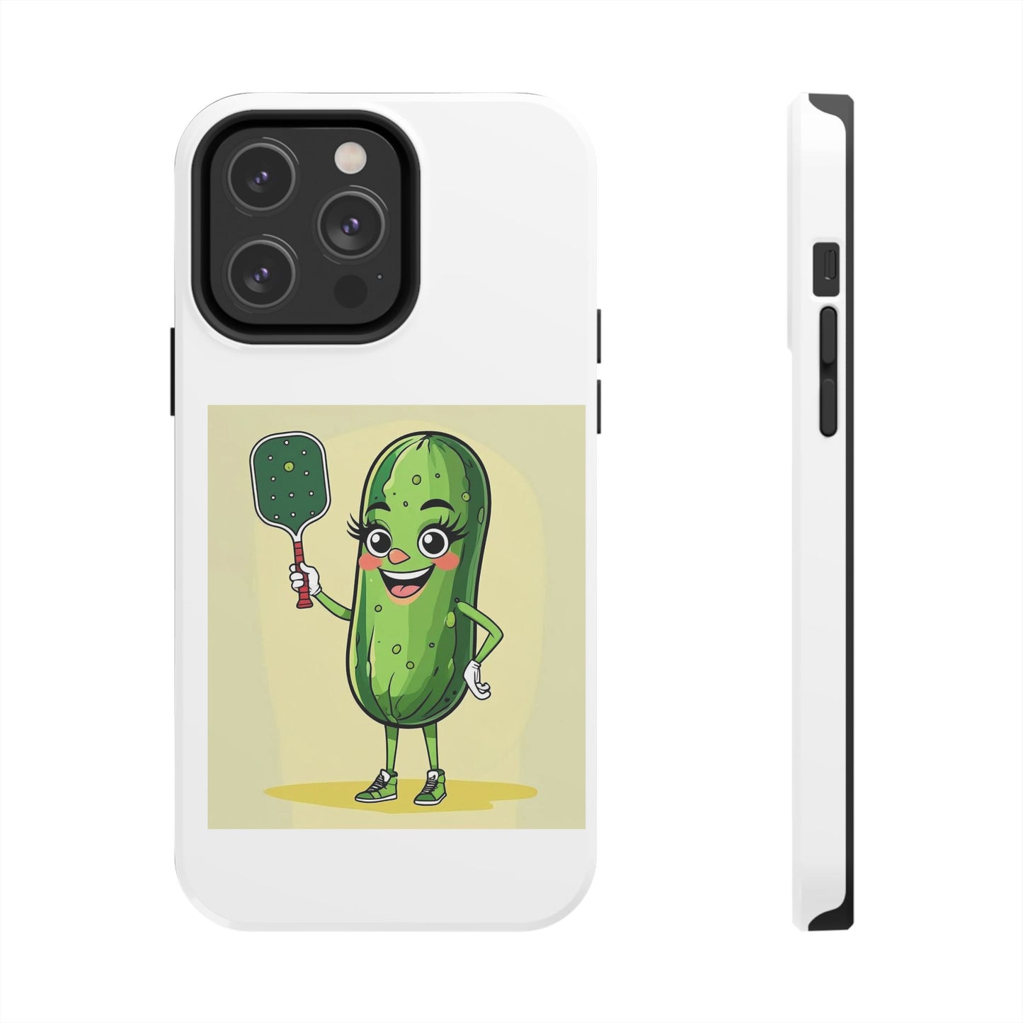 Pickleball - Tough iPhone Cases - Choose your Size