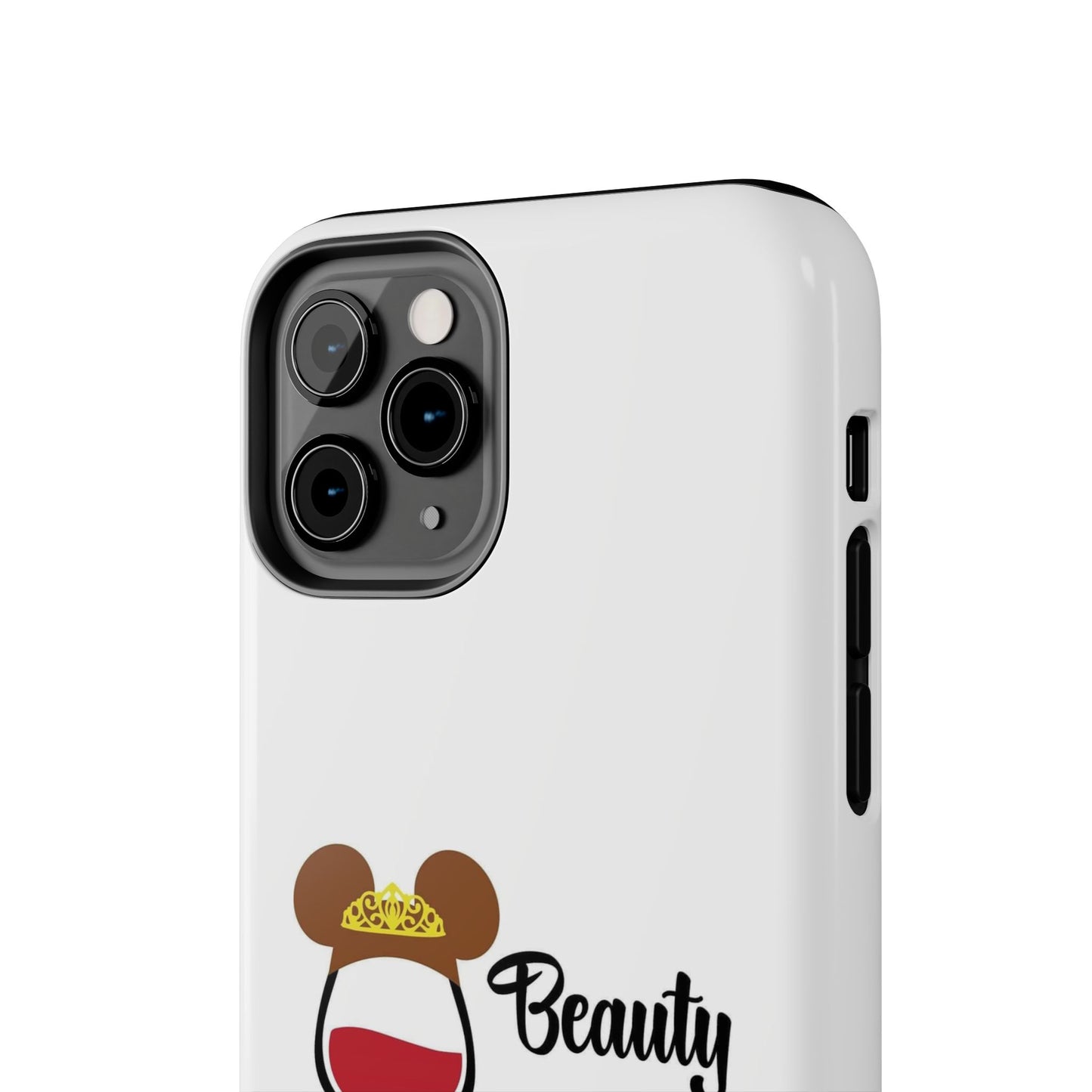 Beauty and the Bottle - Tough iPhone Cases - Choose your Size