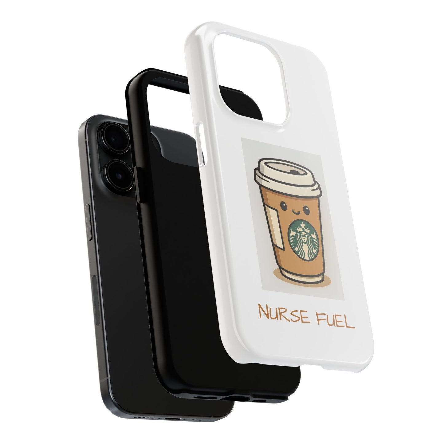 Nurse Fuel - Tough iPhone Cases - Choose your Size