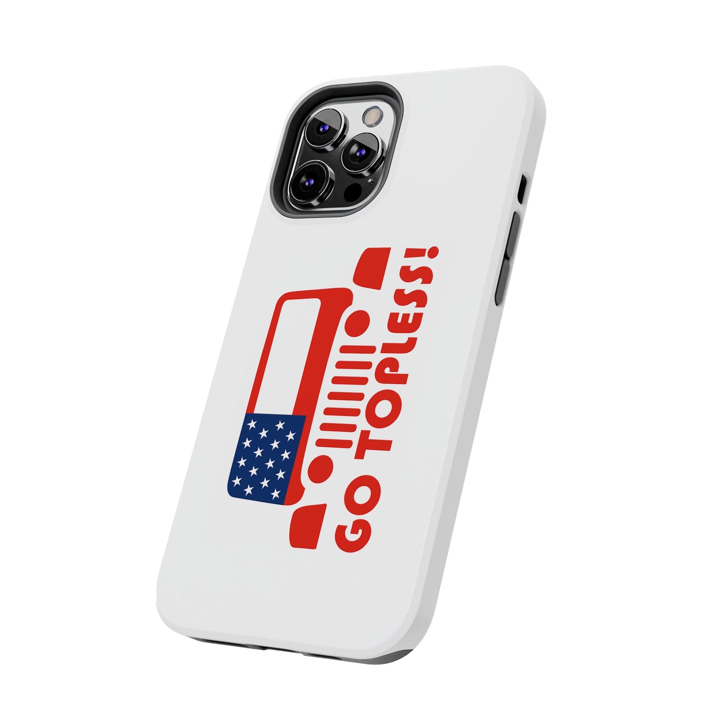 GO TOPLESS - Tough iPhone Cases - Choose your Size