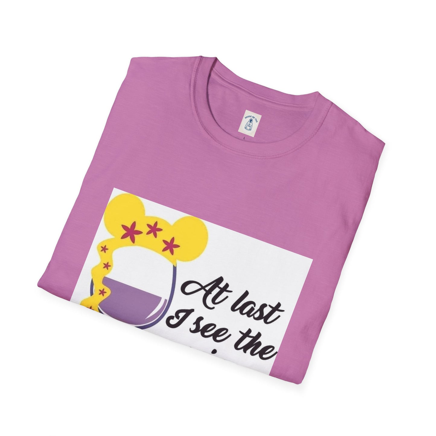 At Last I See the Wine - Unisex Softstyle T-Shirt