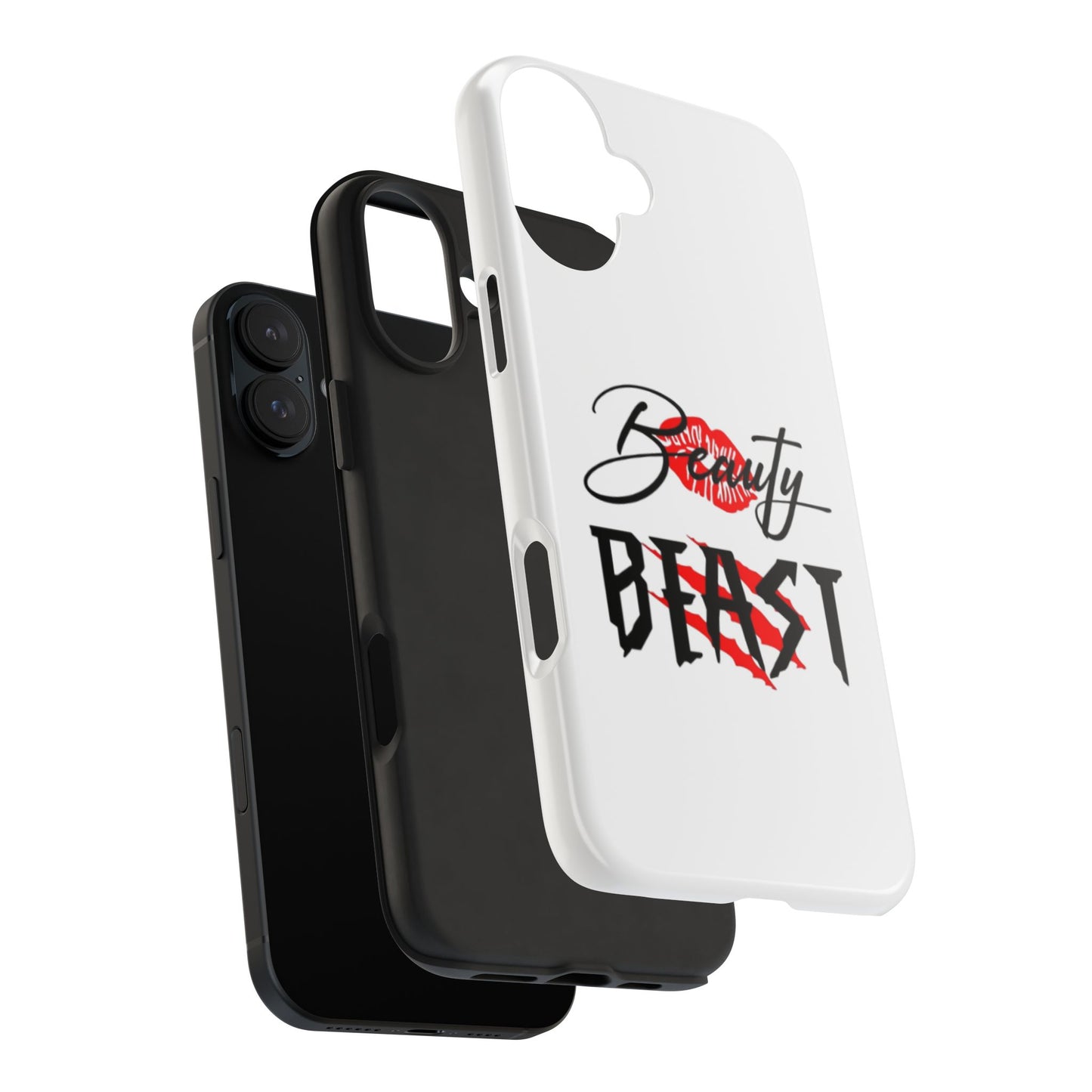 BEAUTY BEAST - Tough iPhone Cases - Choose your Size