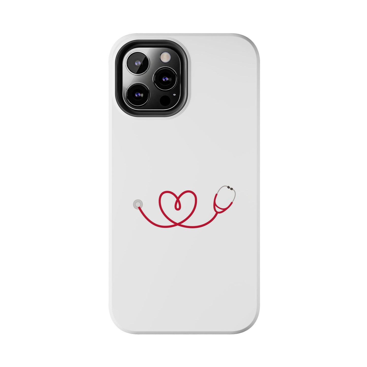 Stethoscope Heart - Tough iPhone Cases - Choose your Size