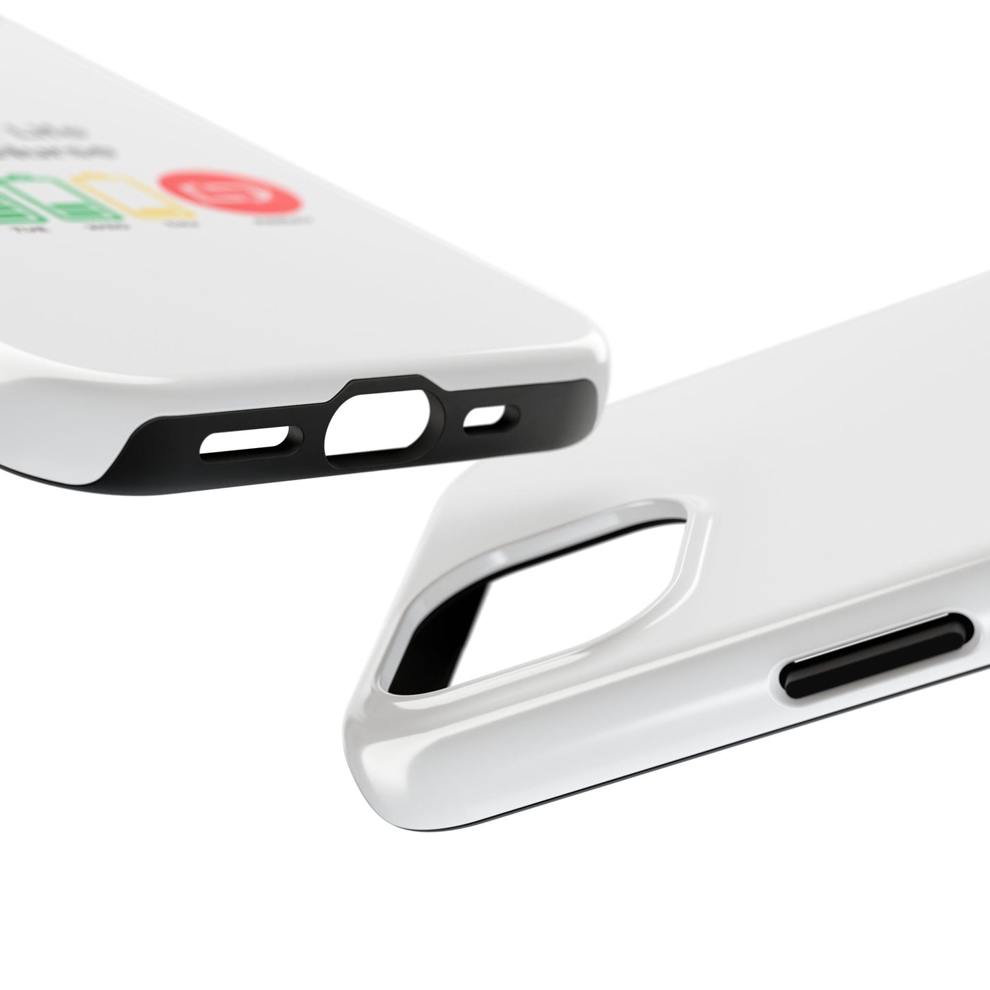Battery Life of a Nurse - Tough iPhone Cases - Choose your Size