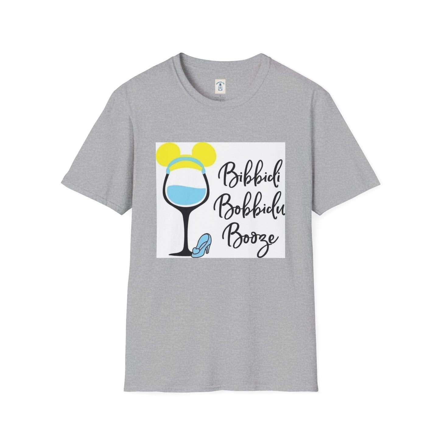 Bibiddi Bobiddi Booze - Unisex Softstyle T-Shirt